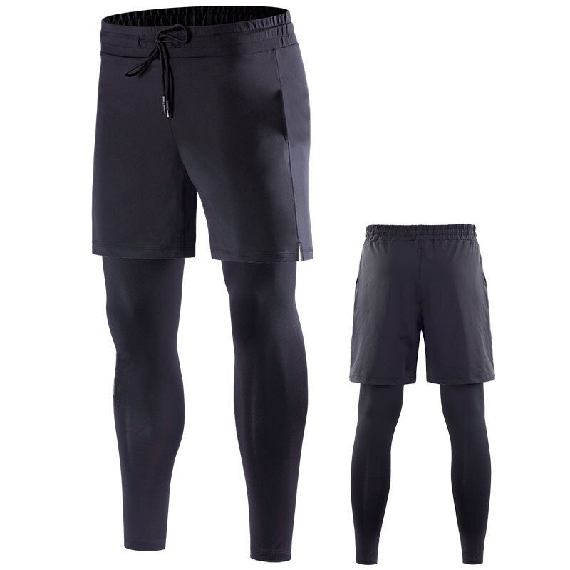 Men's quick-dry athletic pants designed for comfort and performance in men's activewear.