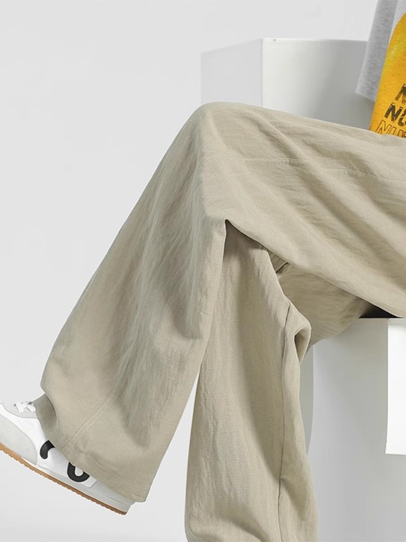 Men's Plus Size Casual Loose Fit Pants - cas7m