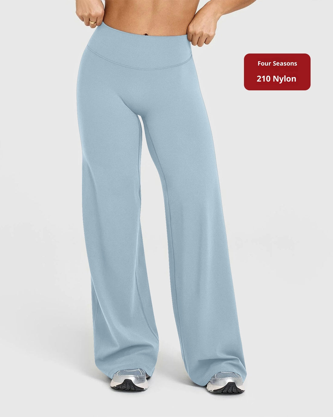 Slimming Casual Straight-leg Women's Wide Leg Sports Yoga Pants - cas7m