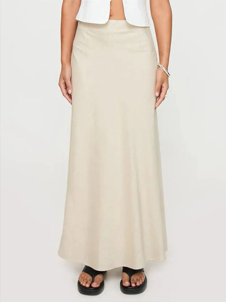 Devine Slim Maxi Skirt - cas7m