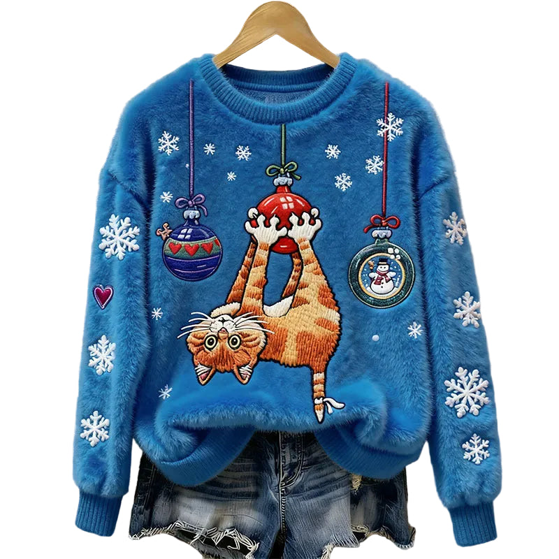 3D-printed Christmas Women's Hoodie - cas7m