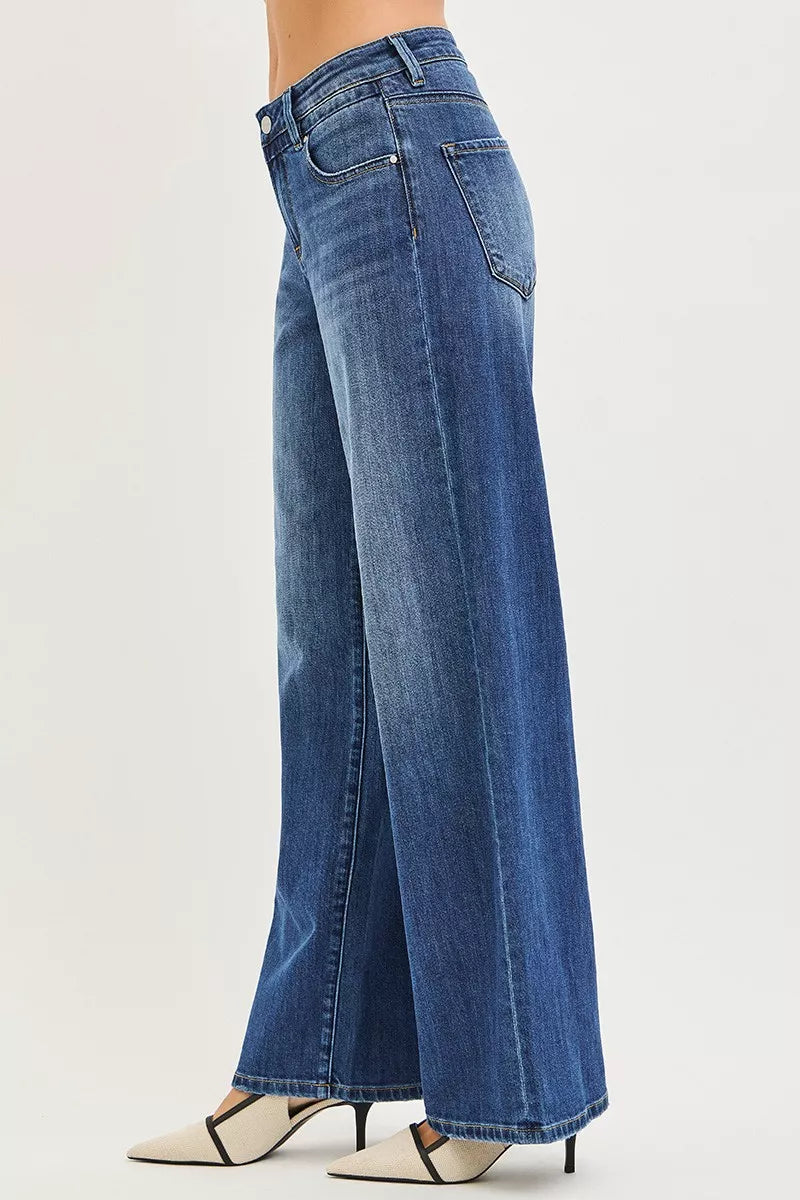 RISEN Slouchy Baggy Jeans with Pockets - cas7m