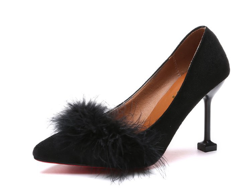 New Women's Fall Fashion Pointed Toe High Heels