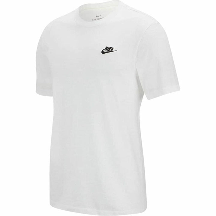 Men’s Short Sleeve T-Shirt Nike AR4997 101 White Men - cas7m