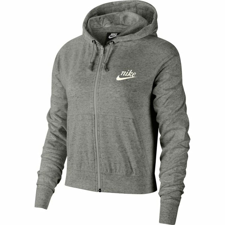 Women's Sports Jacket Nike Sportswear Gym Vintage Dark grey - cas7m