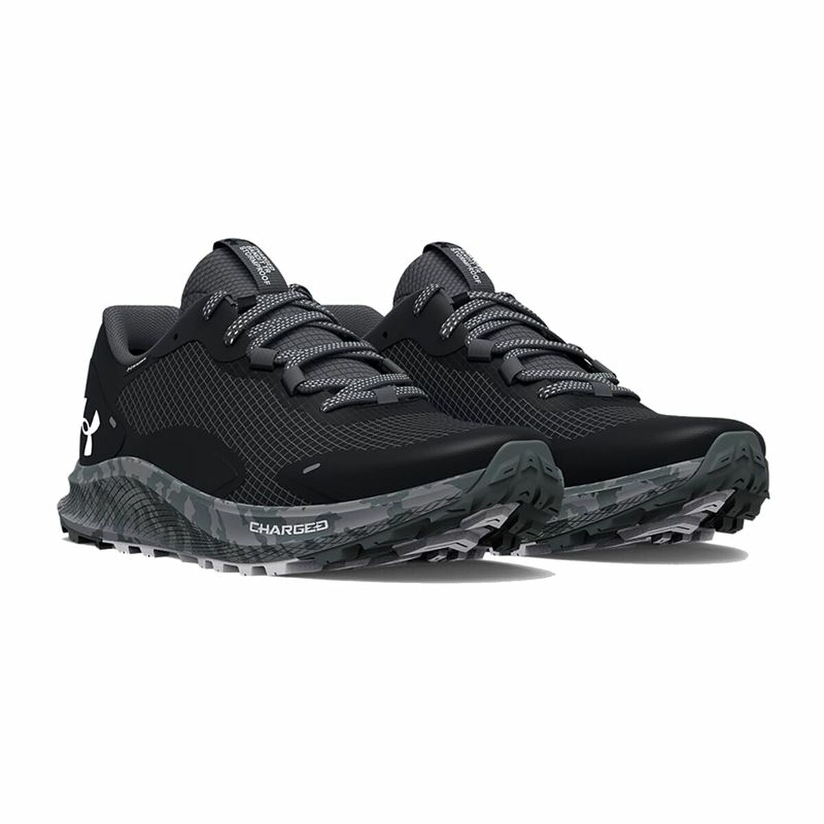 Running Shoes for Adults Under Armour Charged Bandit Black Men Dark - cas7m
