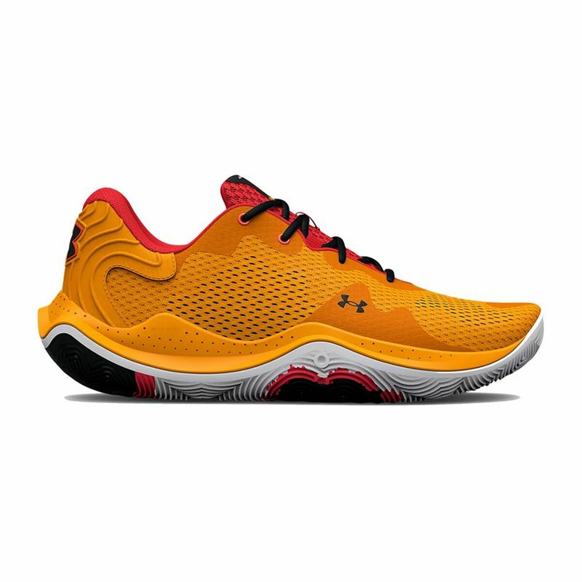 Basketball Shoes for Adults Under Armour Spawn 4 Orange Men - cas7m