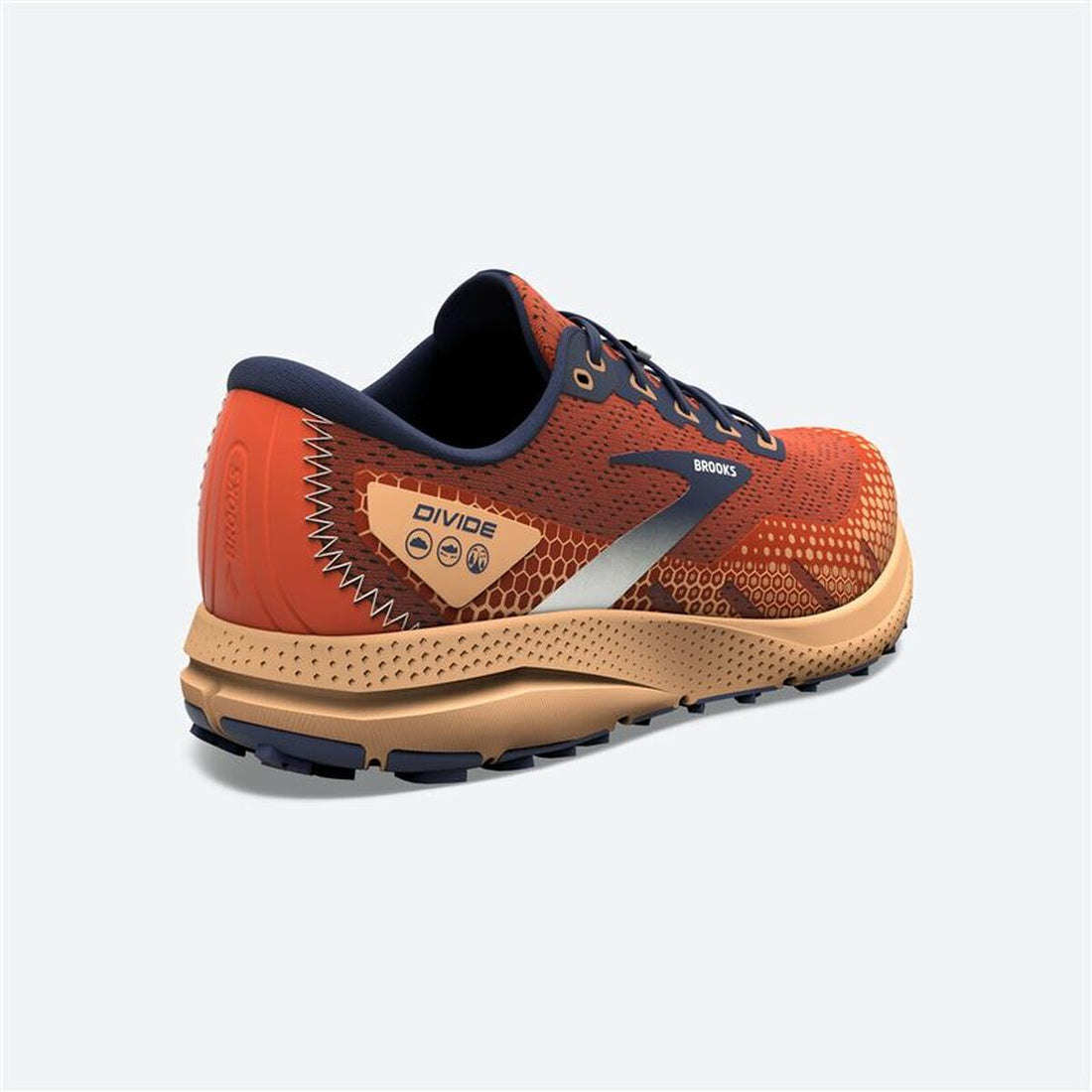 Running Shoes for Adults Brooks Divide 3 Orange Men - cas7m