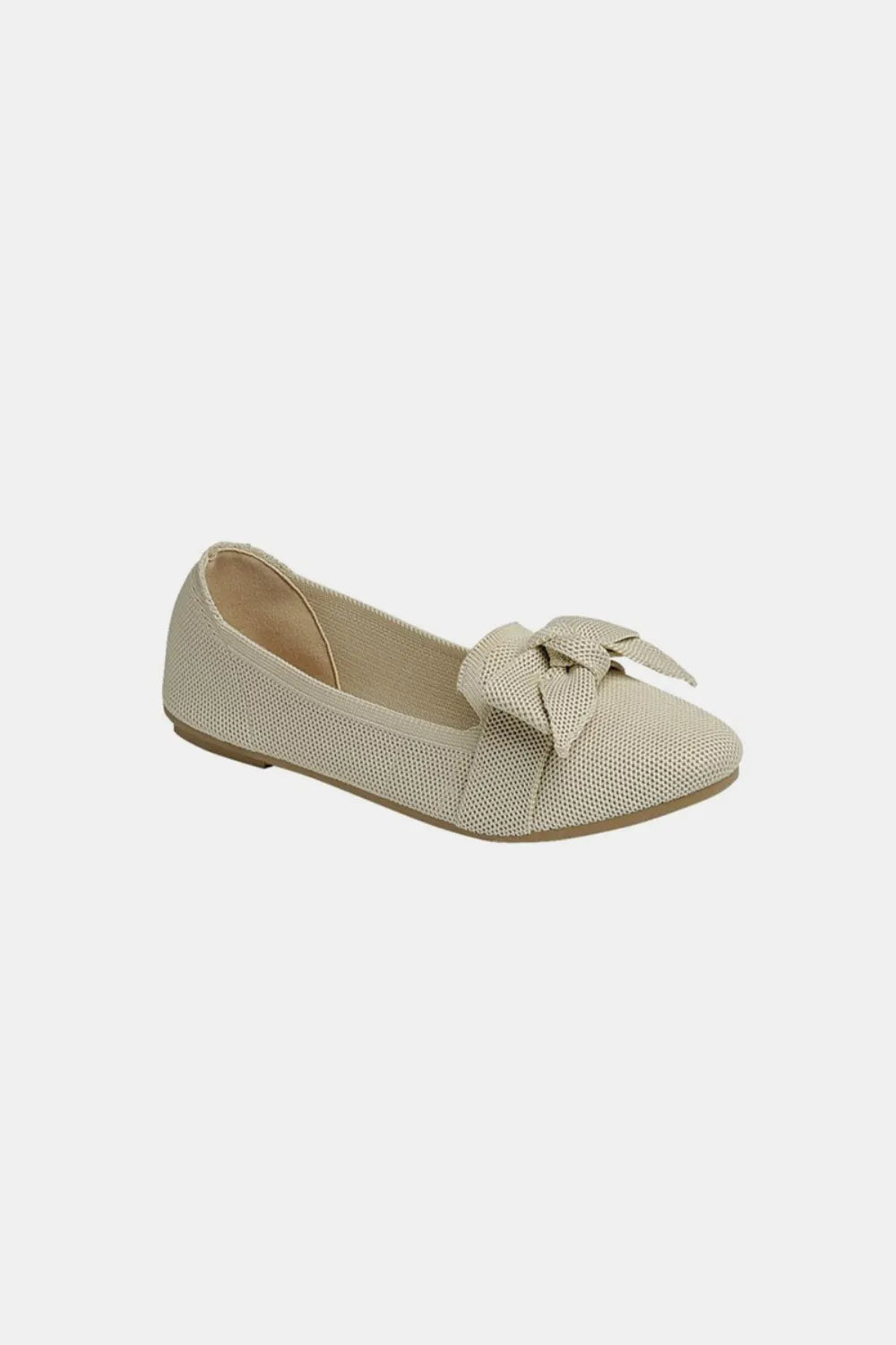 Forever Link Bow Tie Slip On Ballet Flats - cas7m