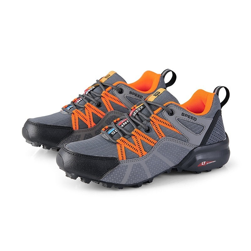 Lightweight Breathable Men's Mesh Outdoor Sports And Casual Hiking Shoes - cas7m