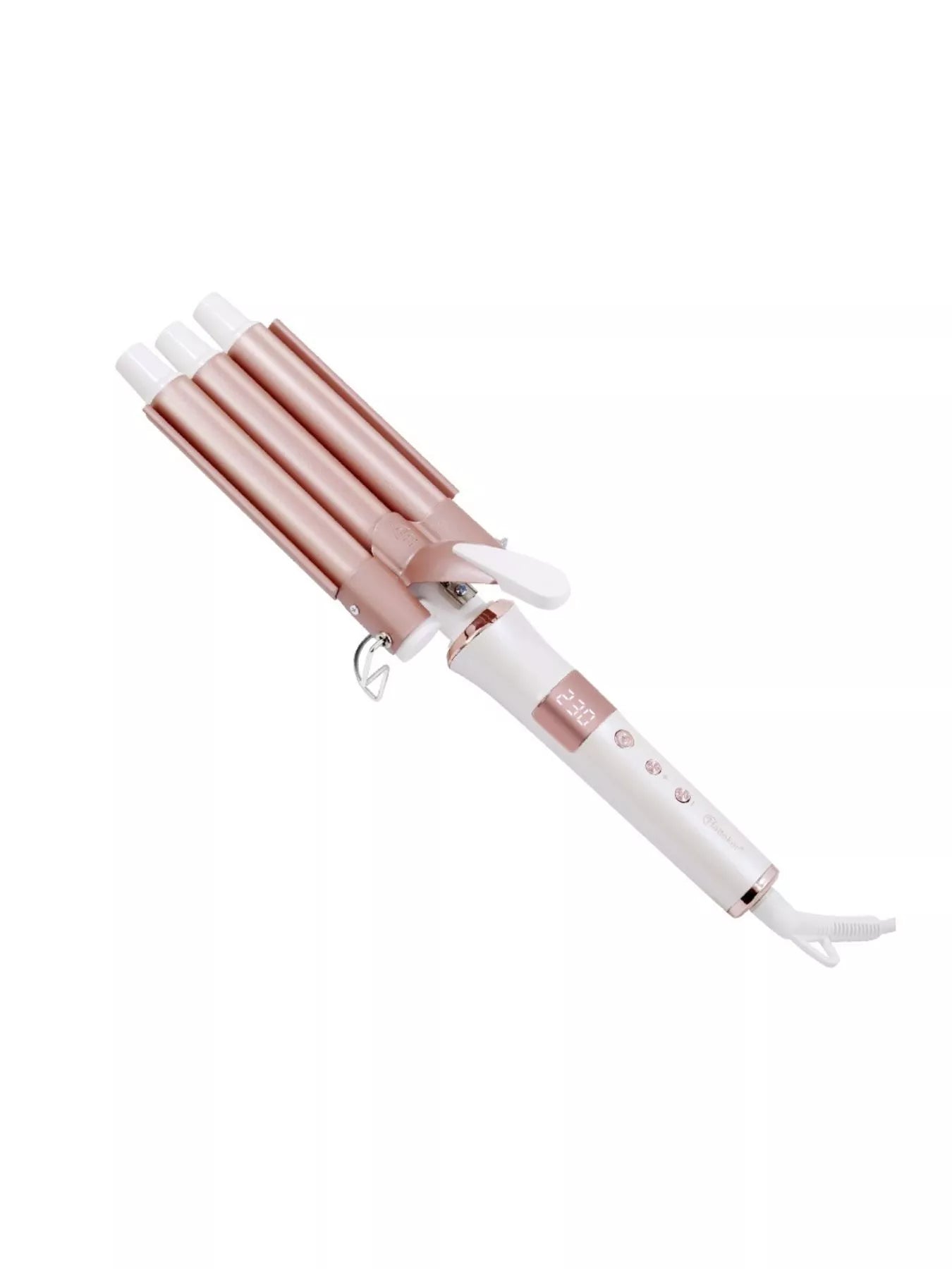 Effortless Glam Wave 3-Barrel Curling Iron - cas7m