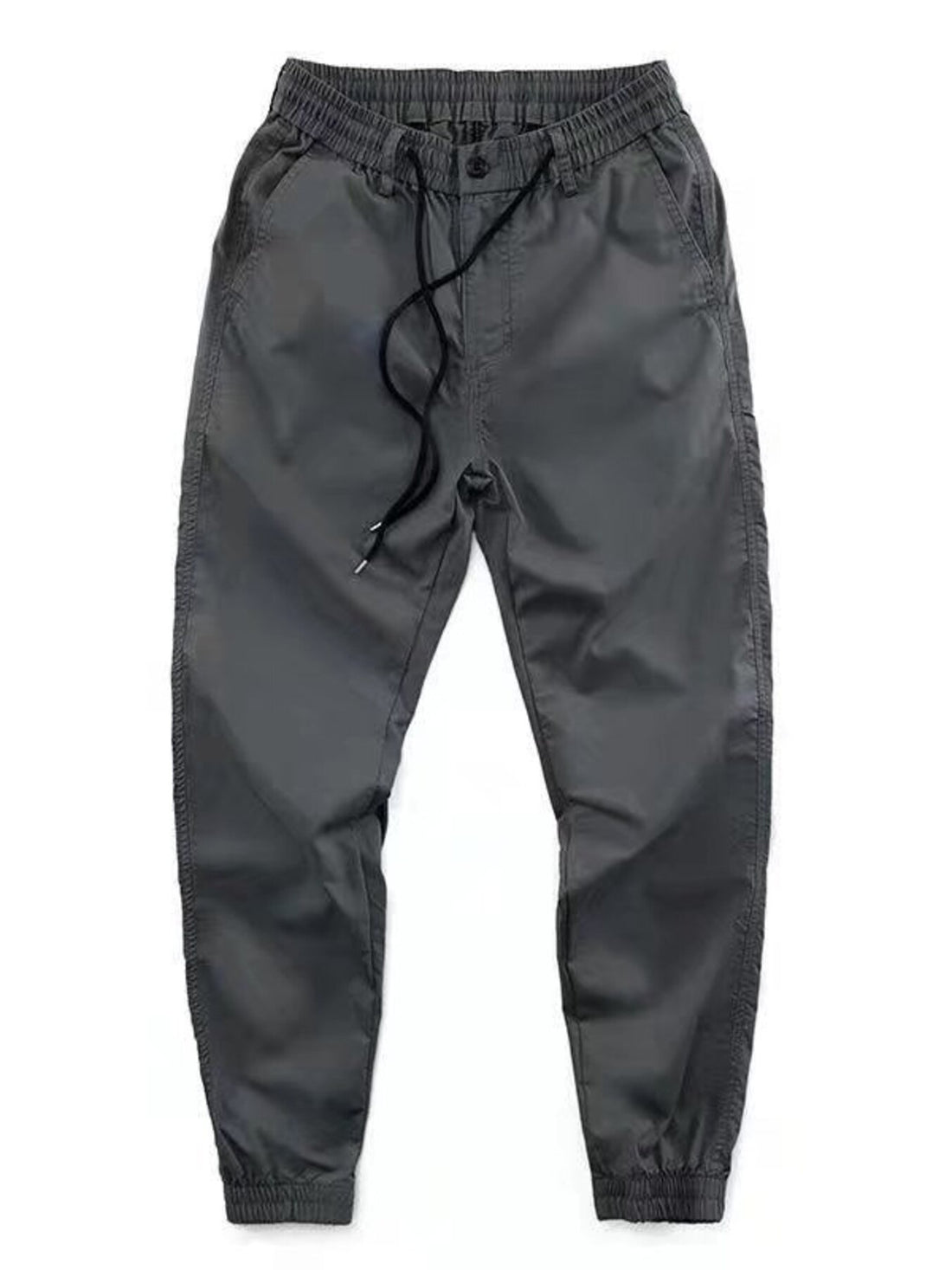 Men's Plus Size Casual Drawstring Loose Fit Joggers - cas7m