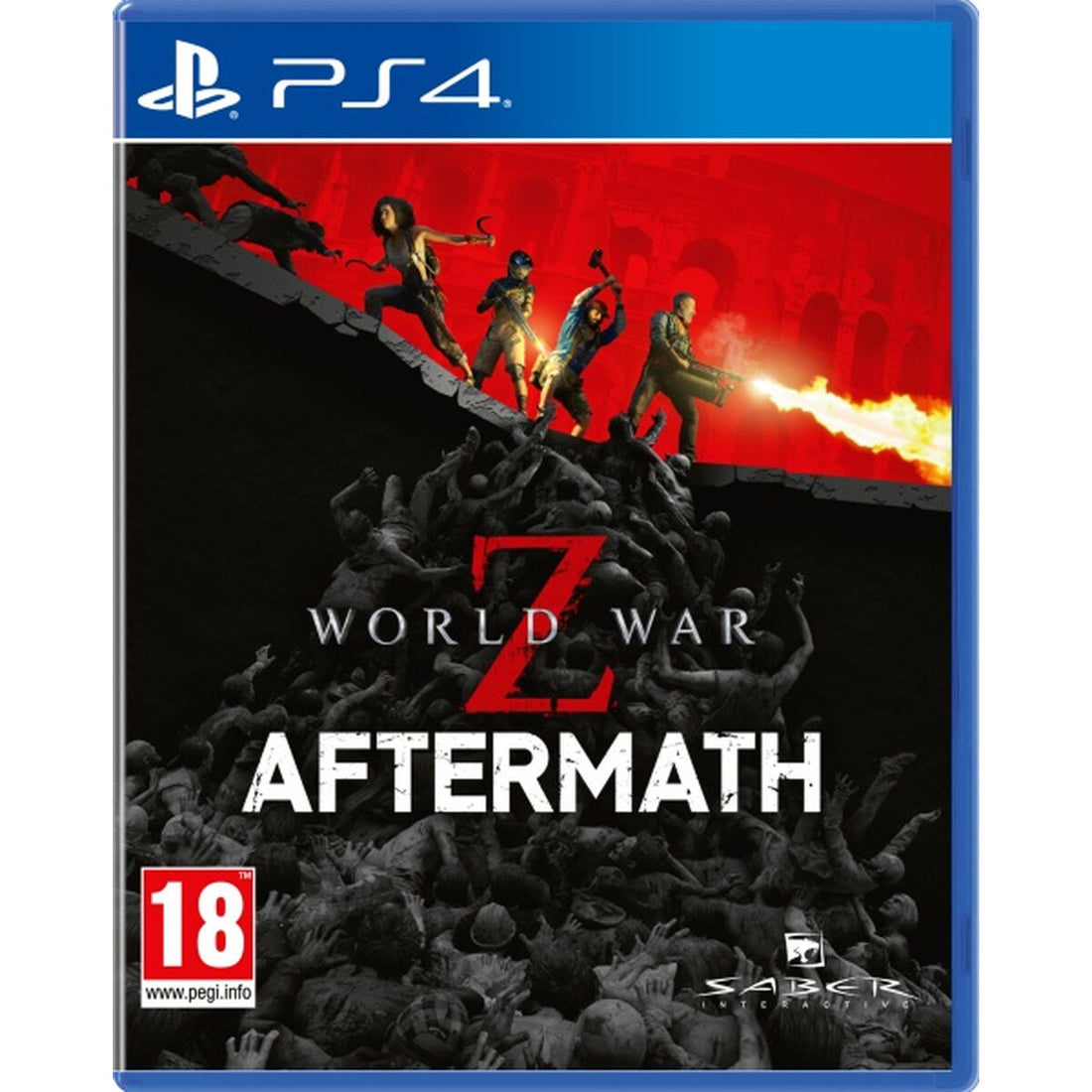 PlayStation 4 Video Game KOCH MEDIA World War Z: Aftermath - cas7m