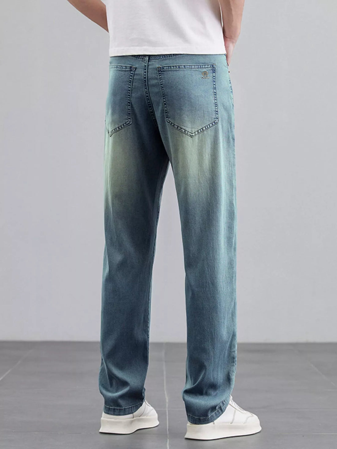 Men's Wide Leg Jeans - cas7m