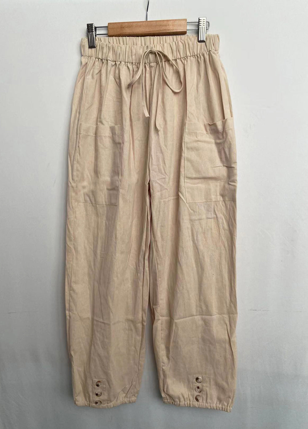 Women's Casual Nine-point Pants Wide Leg - cas7m