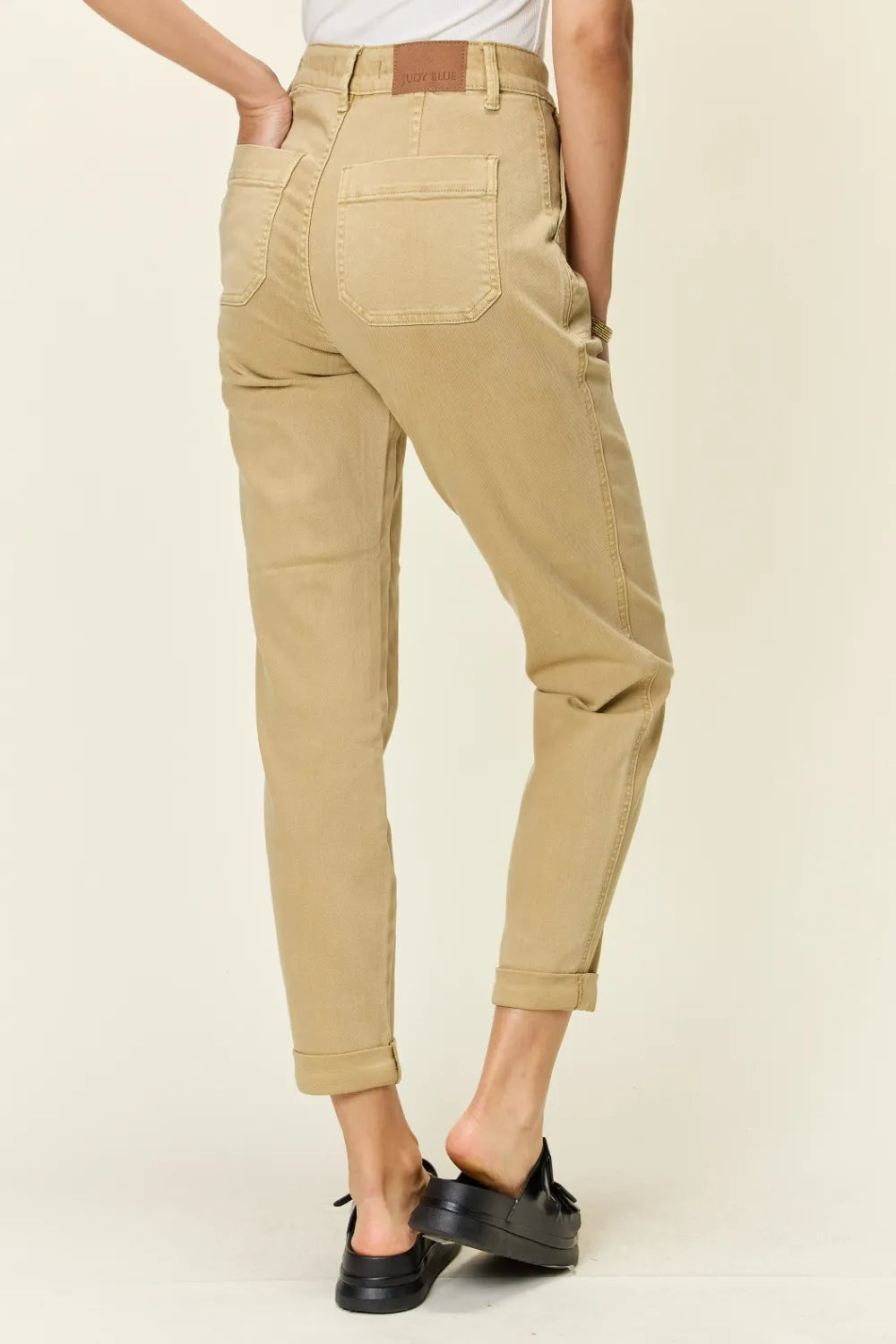 Judy Blue Full Size High Waist Jogger Jeans - cas7m