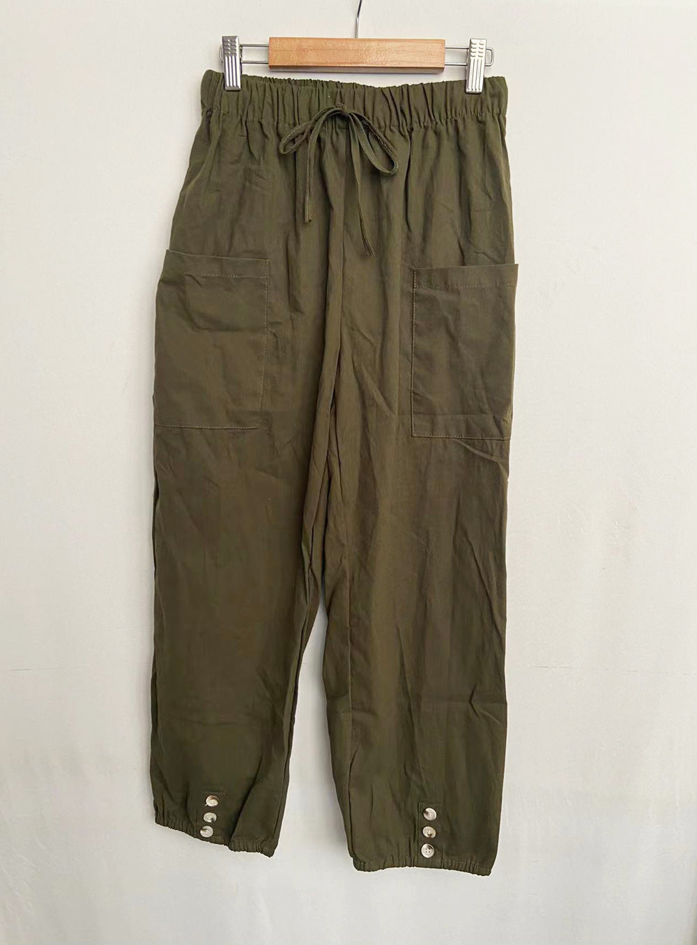 Women's Casual Nine-point Pants Wide Leg - cas7m