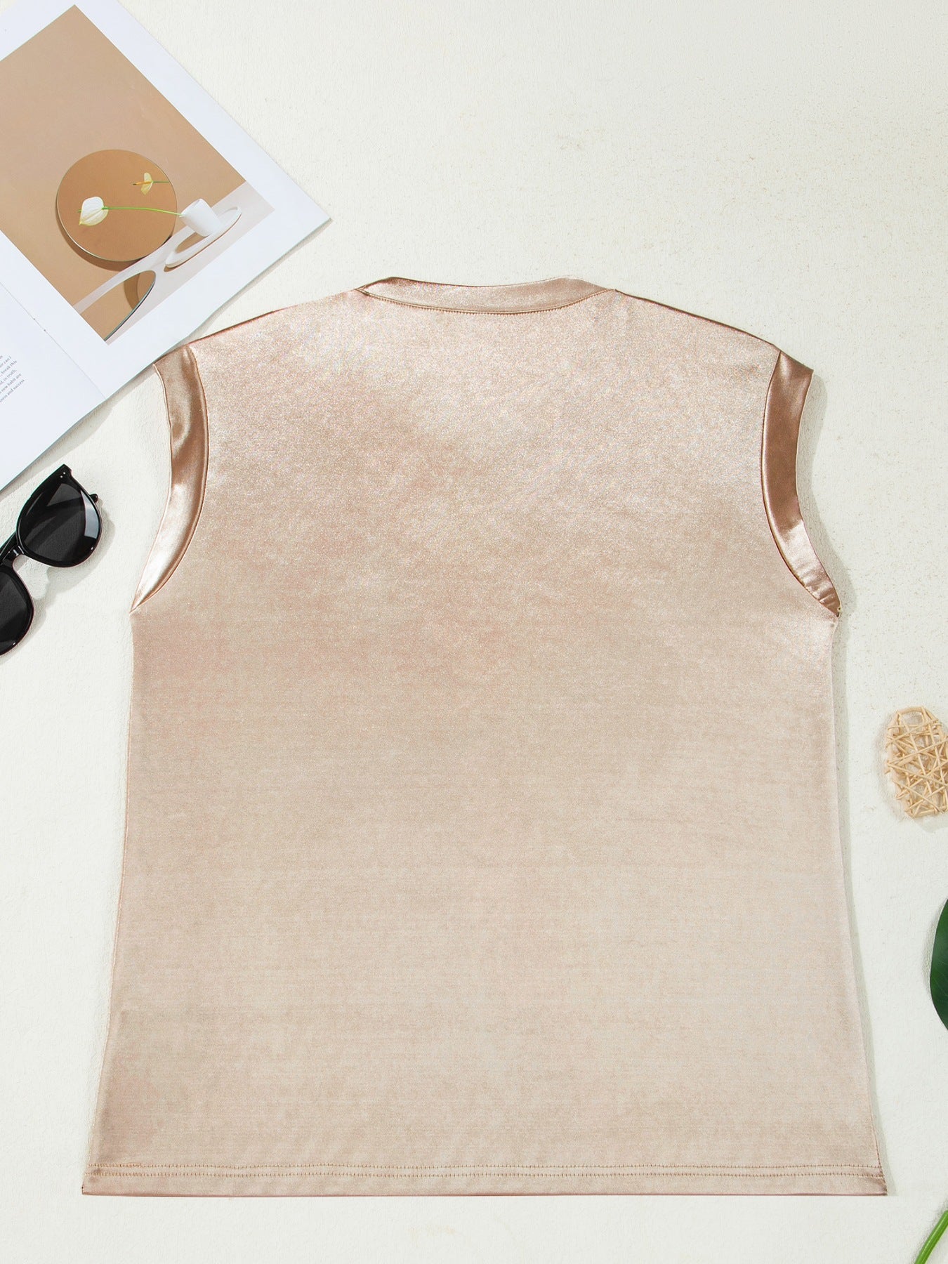 Round Neck Tank Top - cas7m