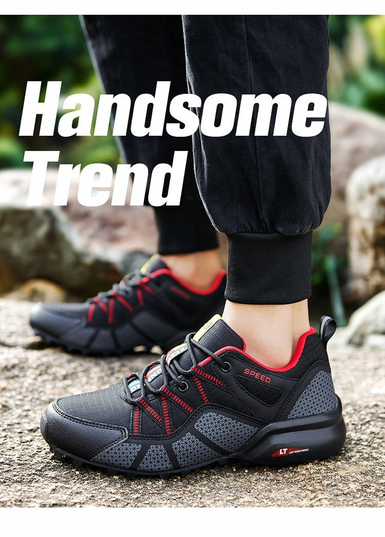 Lightweight Breathable Men's Mesh Outdoor Sports And Casual Hiking Shoes - cas7m