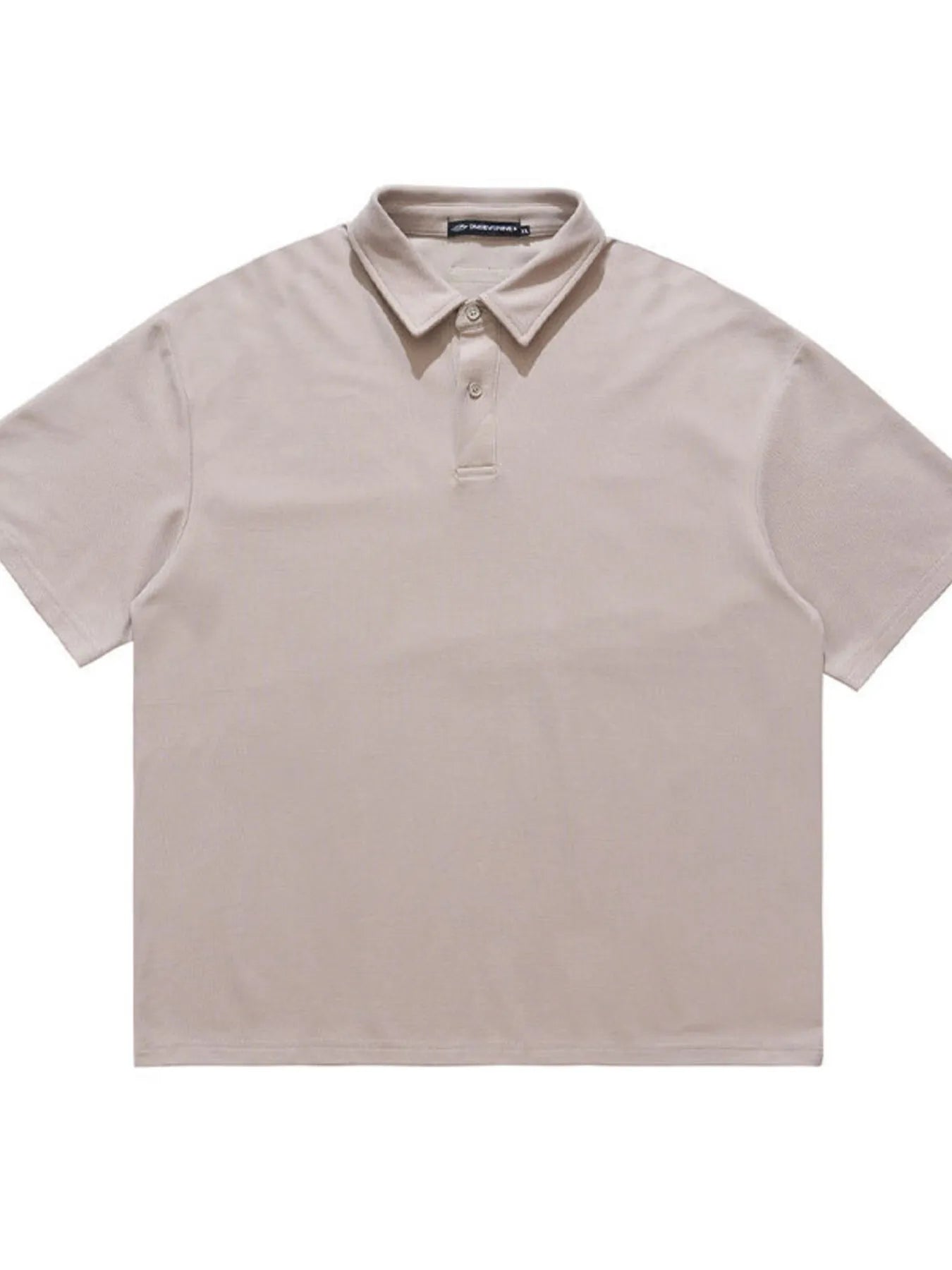 Men's Relaxed Fit Solid Color Polo - cas7m
