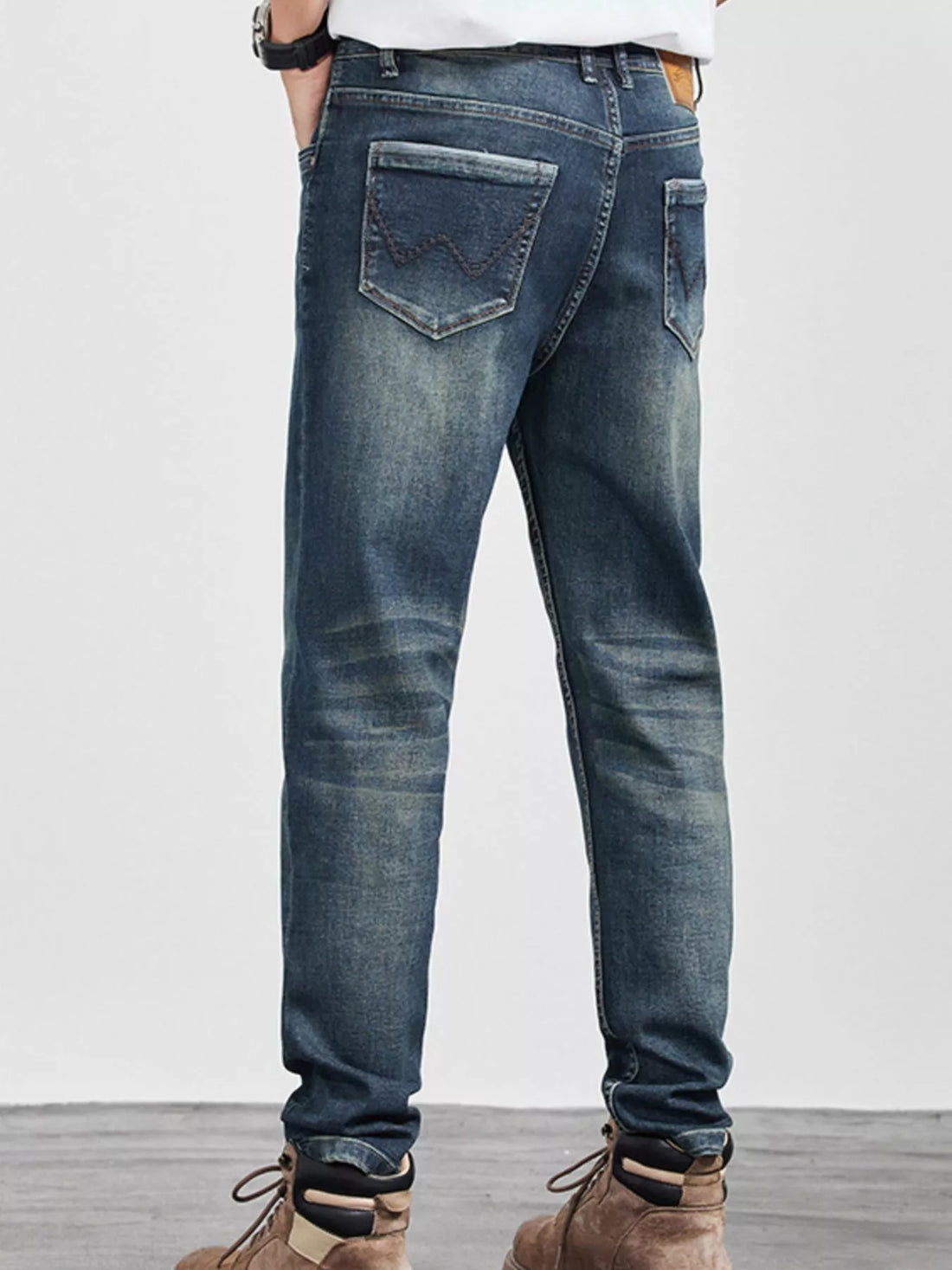 Men's Wash Slim Fit Jeans - cas7m