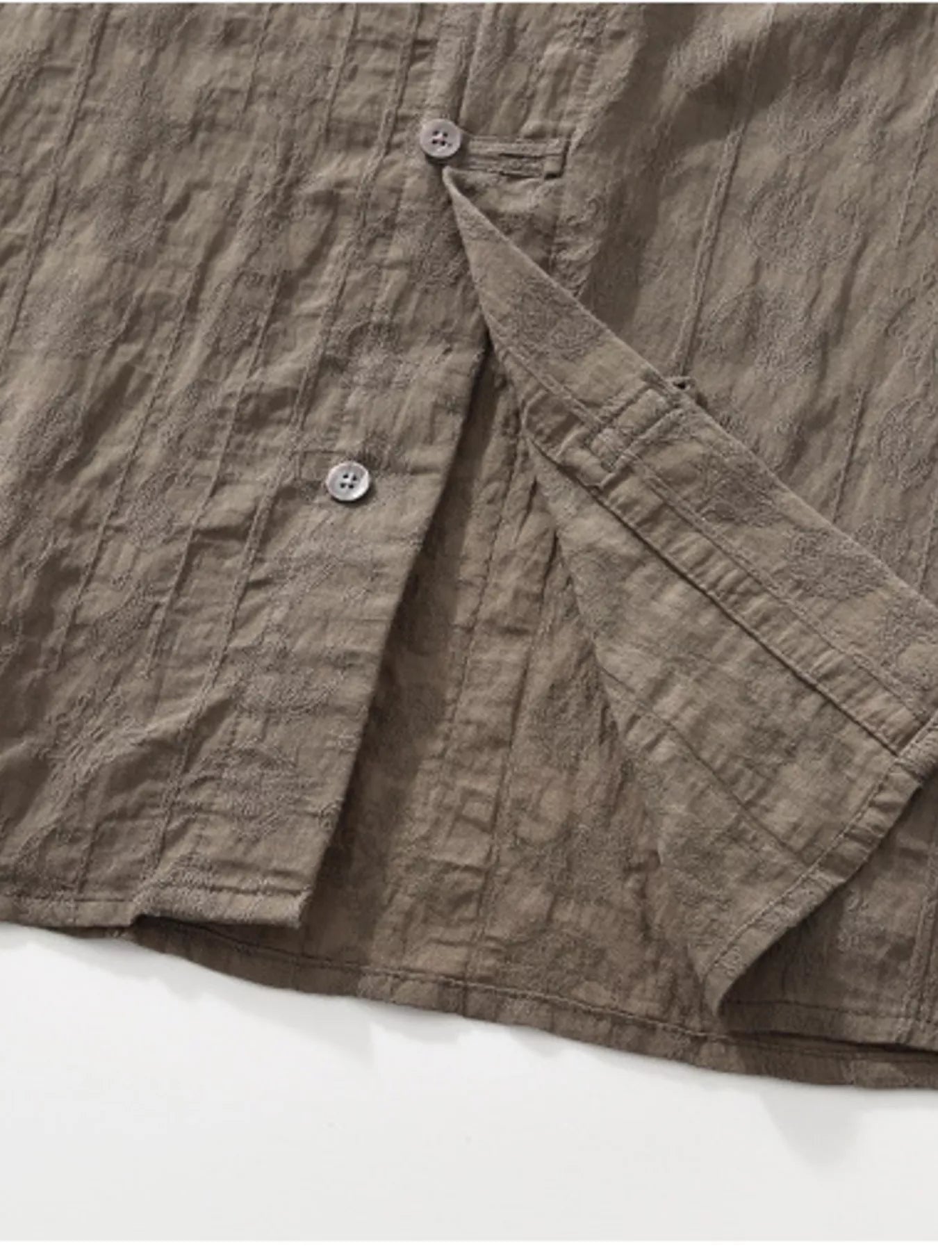 Men's Plus Size Casual Button Up Short Sleeve Shirt - cas7m