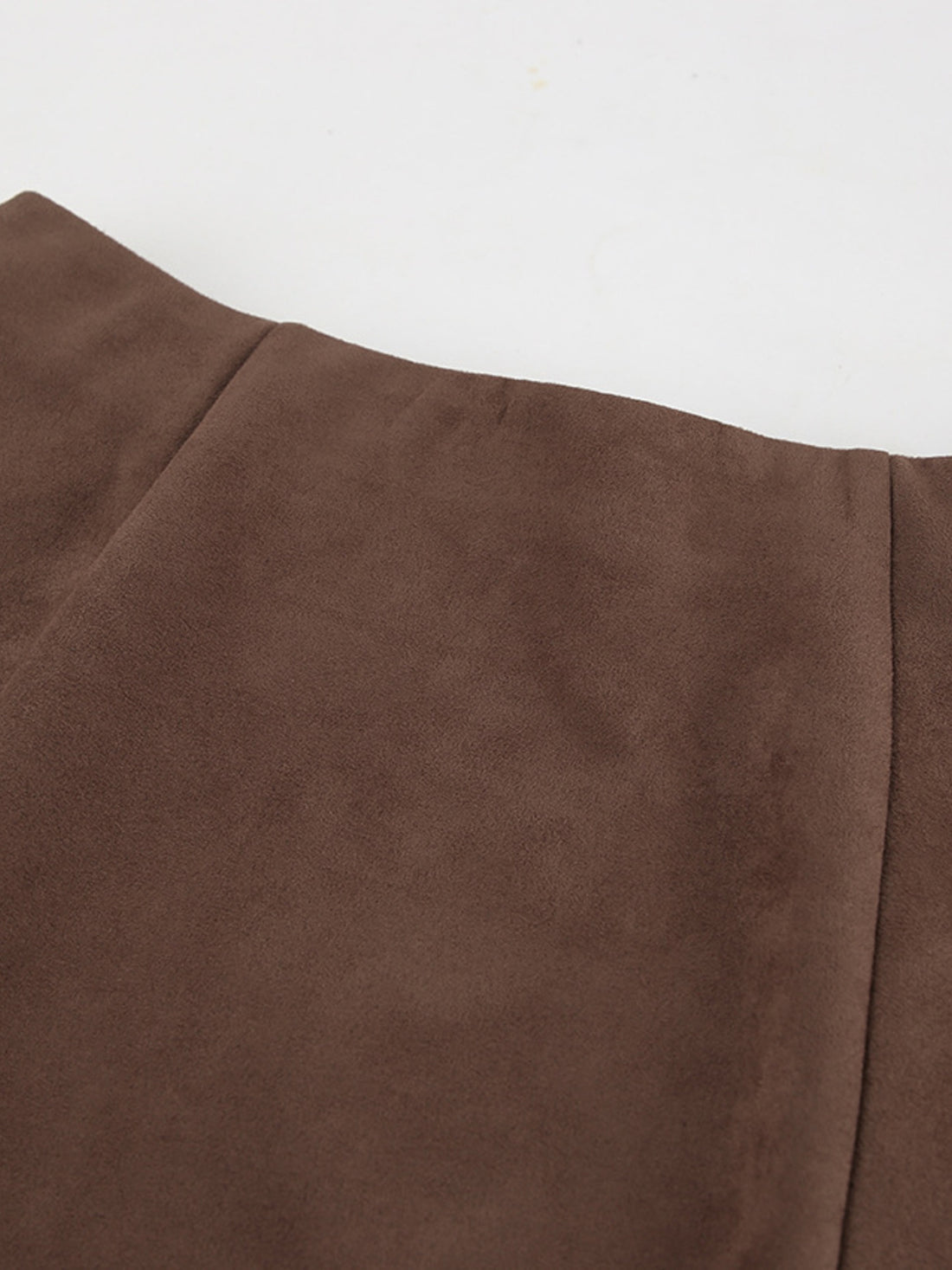 Suede Midi Skirt - cas7m
