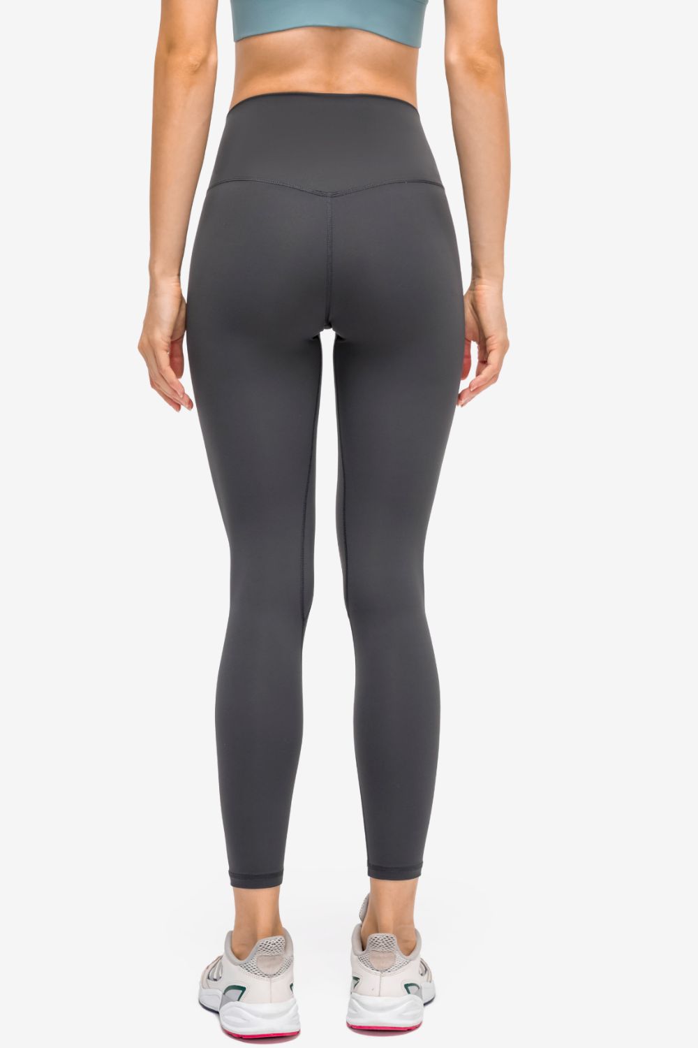 SlimFit High-Rise Butt Lift Leggings with Invisible Pocket - cas7m