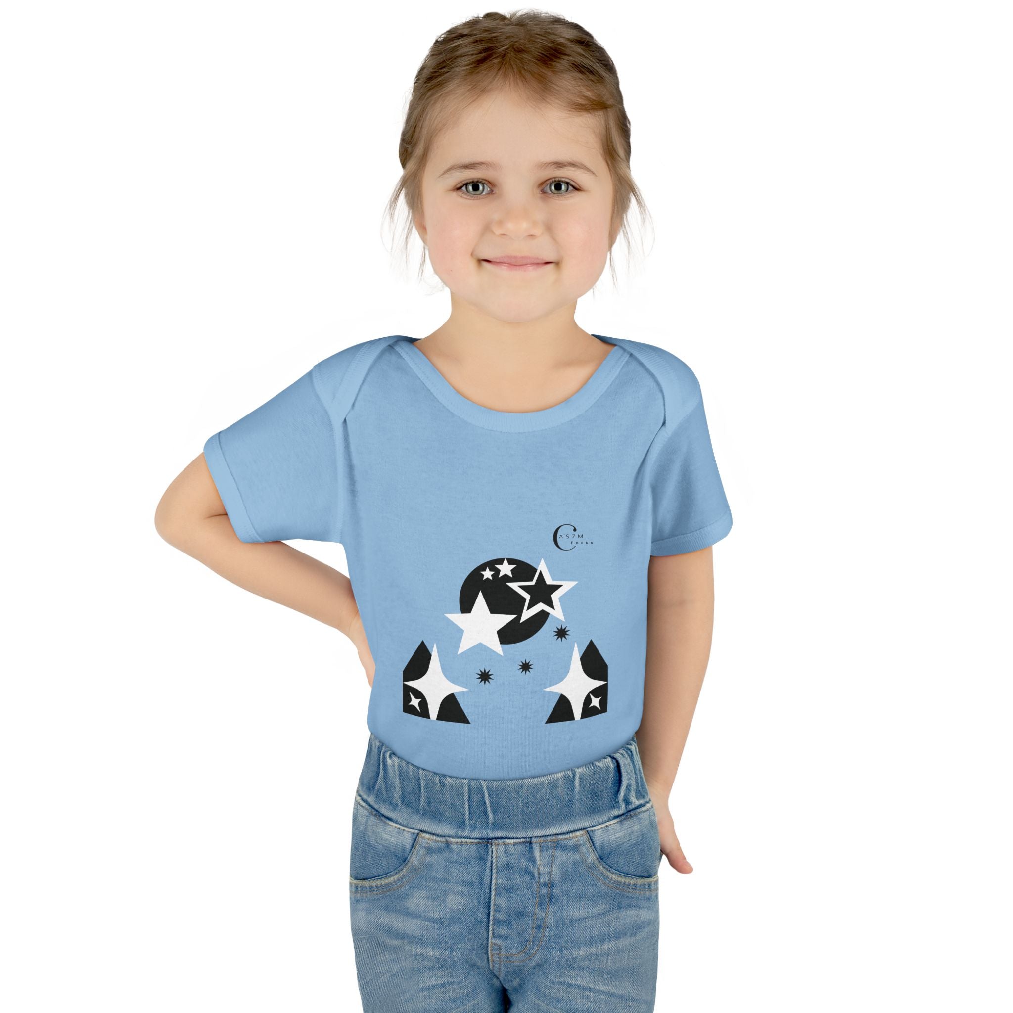 Infant Baby Rib Bodysuit - cas7m