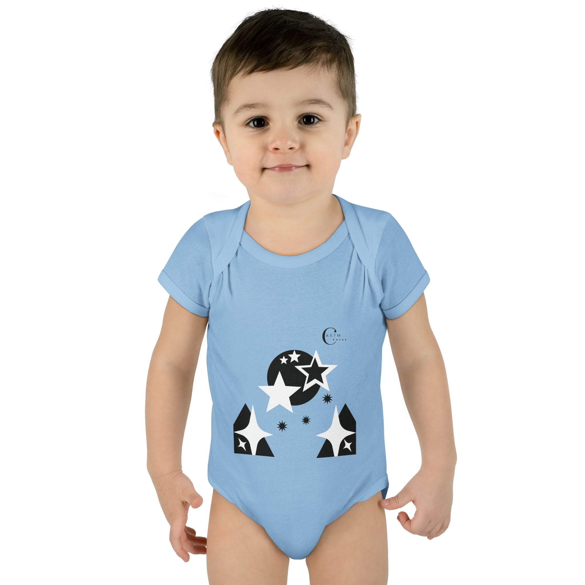 Infant Baby Rib Bodysuit - cas7m