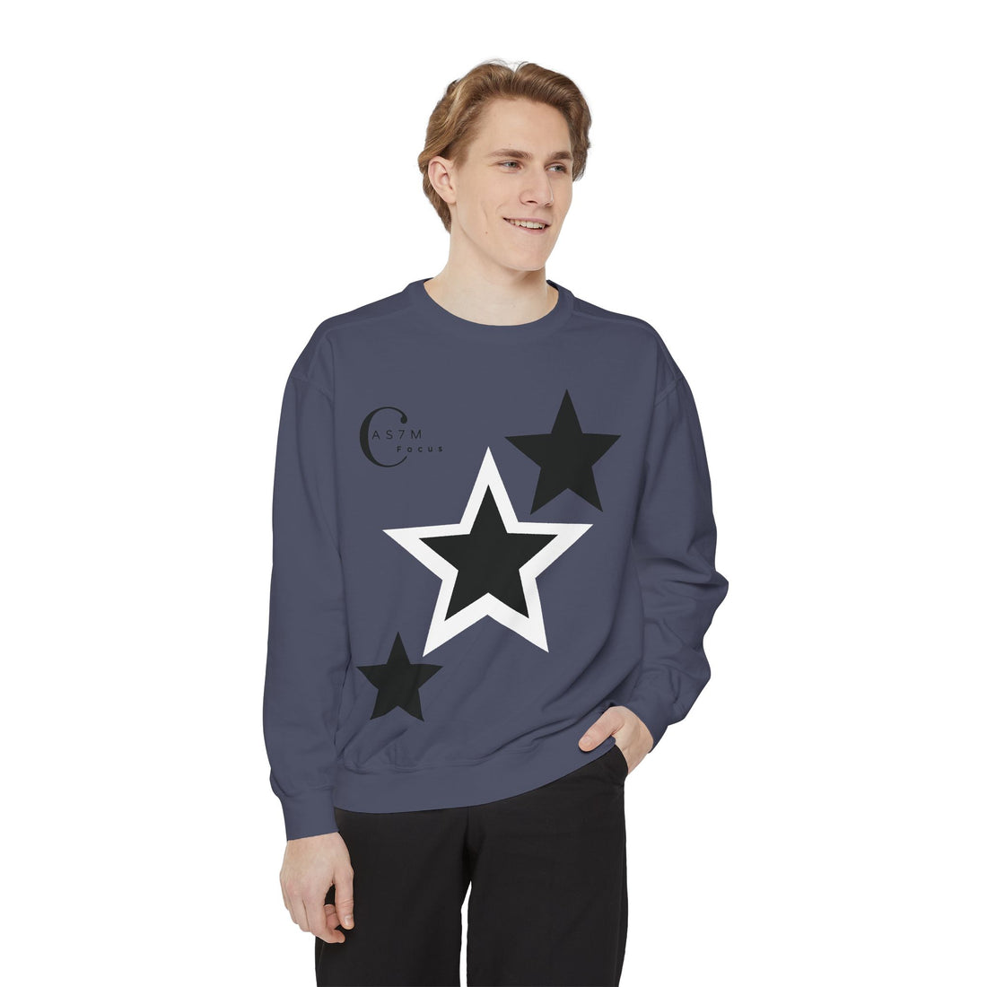 Unisex Garment-Dyed Sweatshirt - cas7m