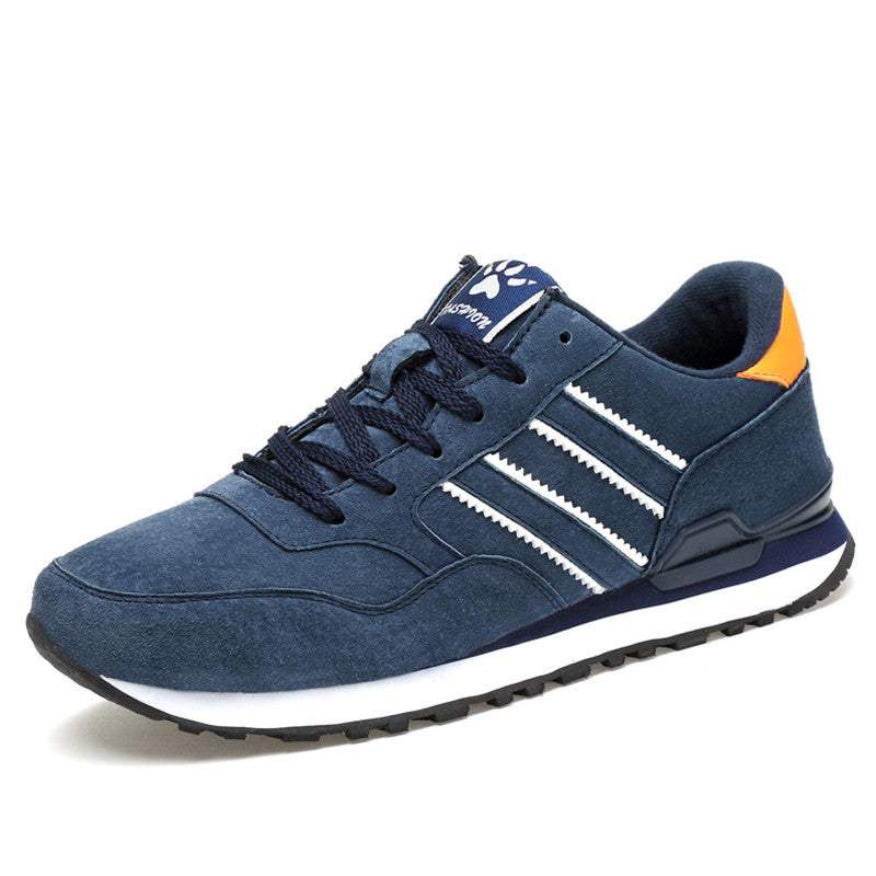 Leather sneakers men casual shoes students - cas7m