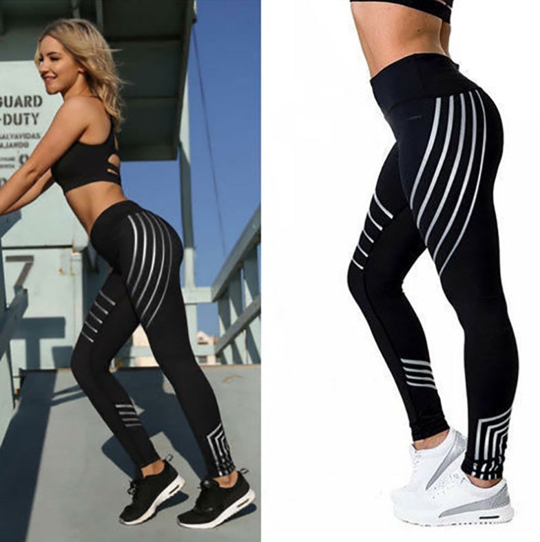 Women Workout Leggings Pants Women Leggins Women Fitness Night Glowing Autumn Winter Leggings Women legins - cas7m