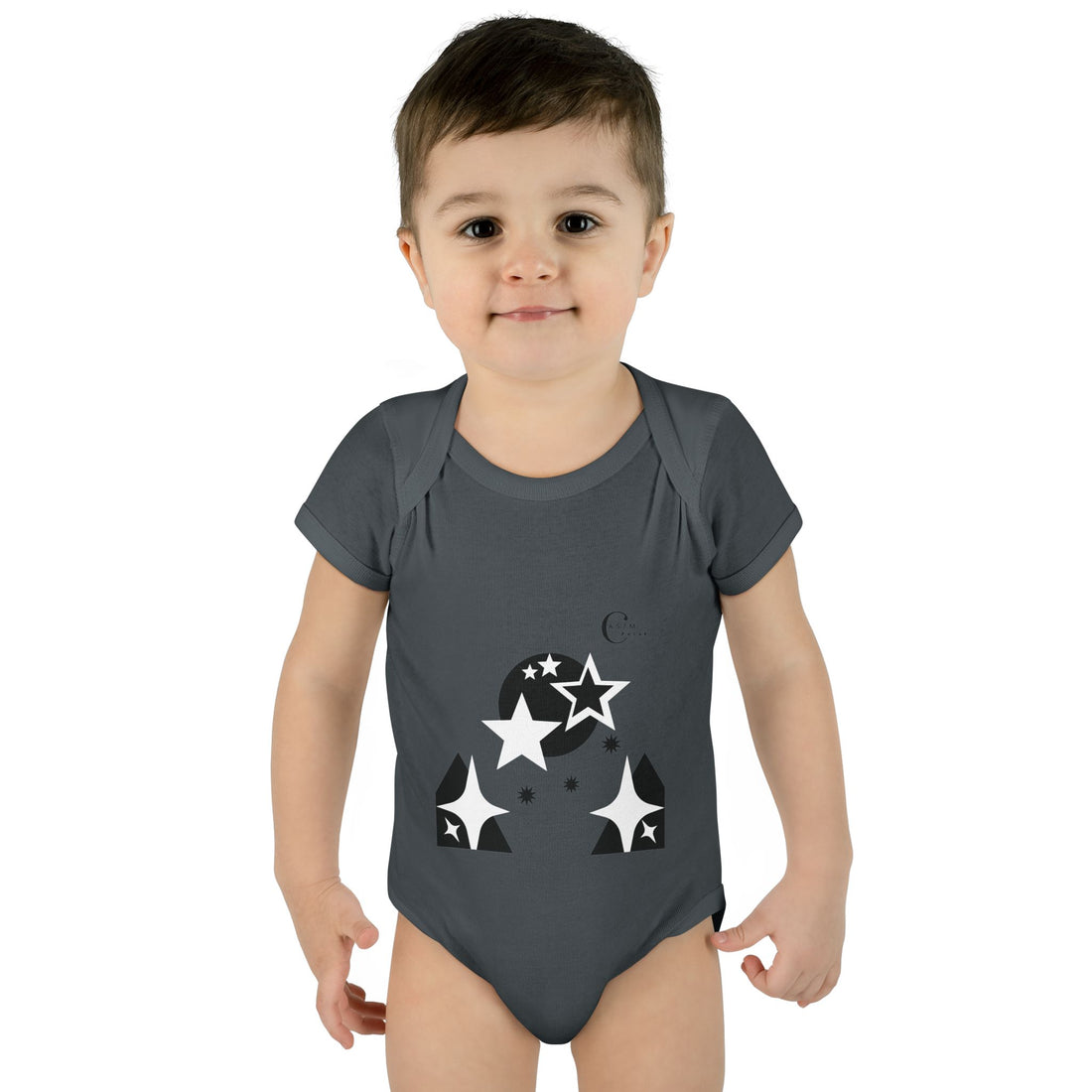 Infant Baby Rib Bodysuit - cas7m
