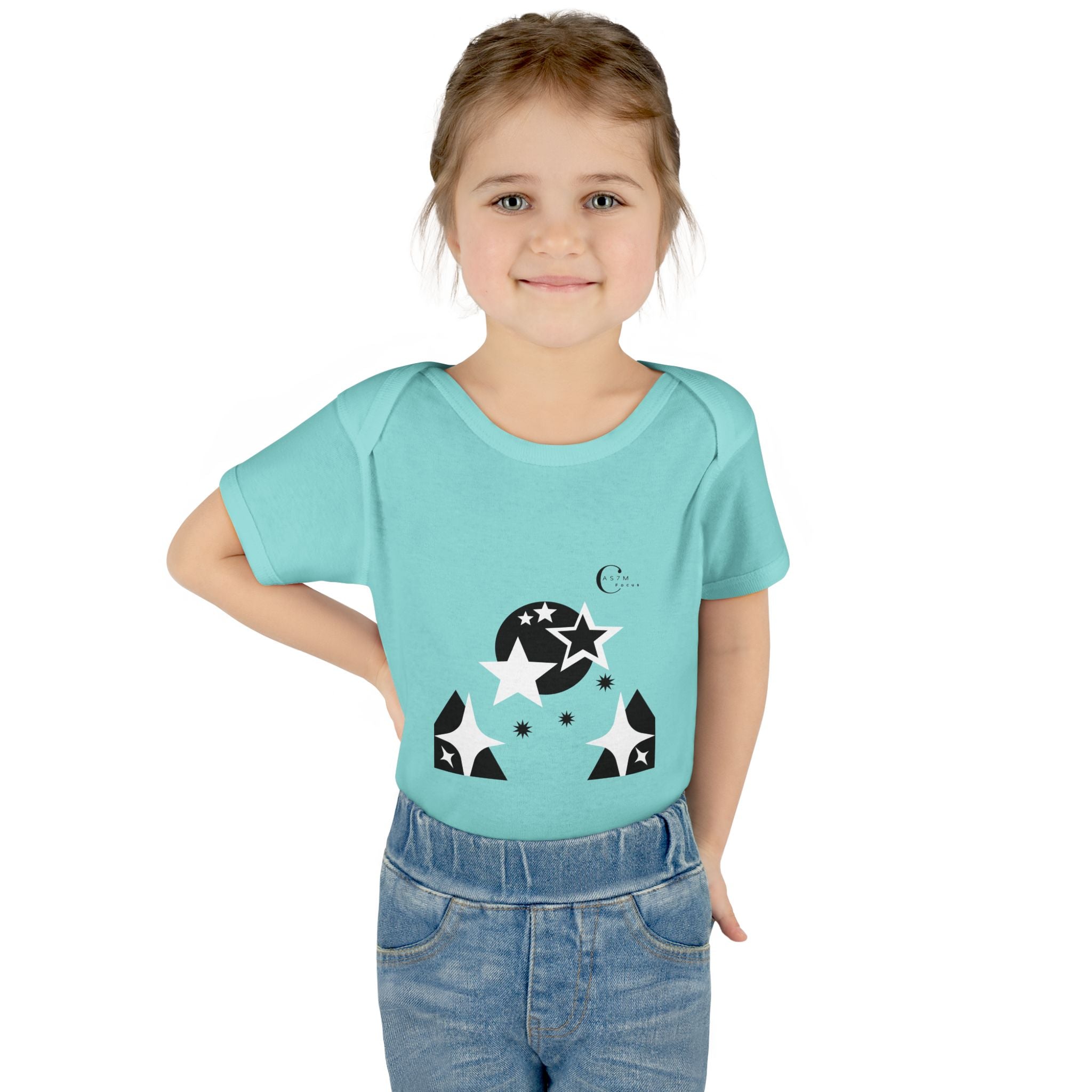 Infant Baby Rib Bodysuit - cas7m