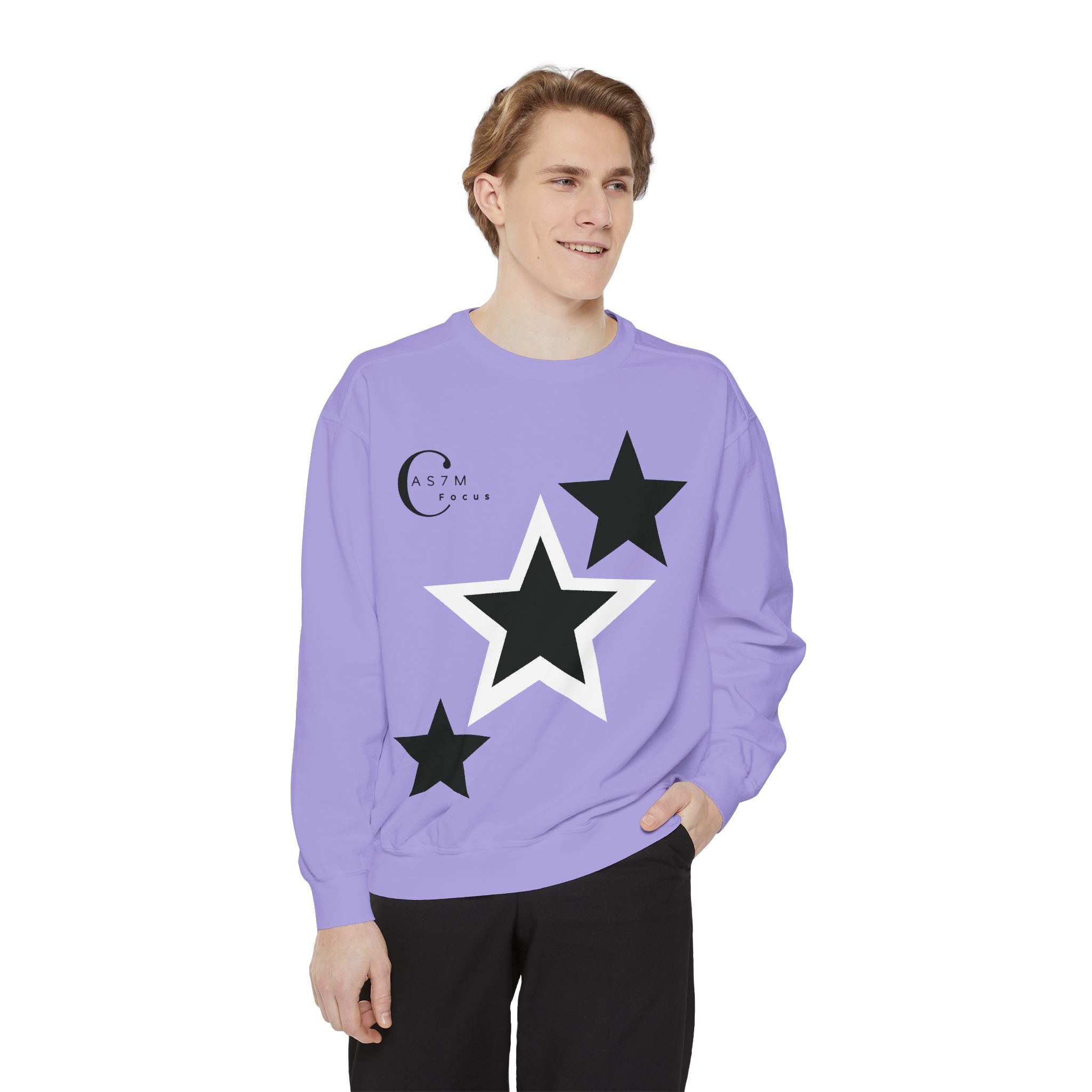 Unisex Garment-Dyed Sweatshirt - cas7m