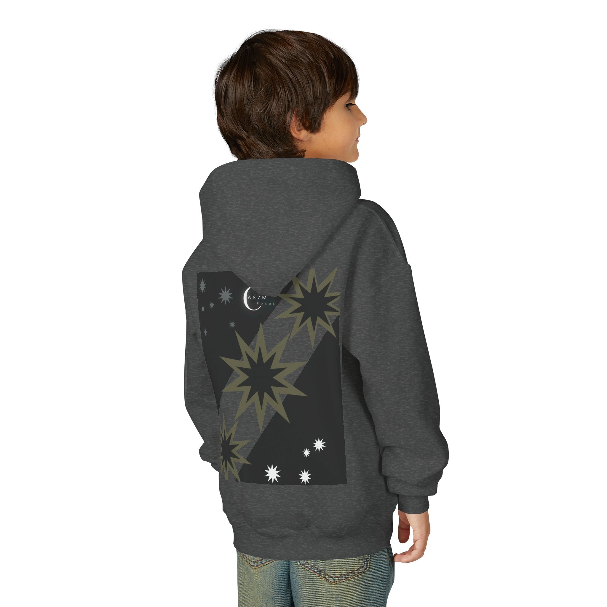 Youth Heavy Blend Hooded Sweatshirt - cas7m
