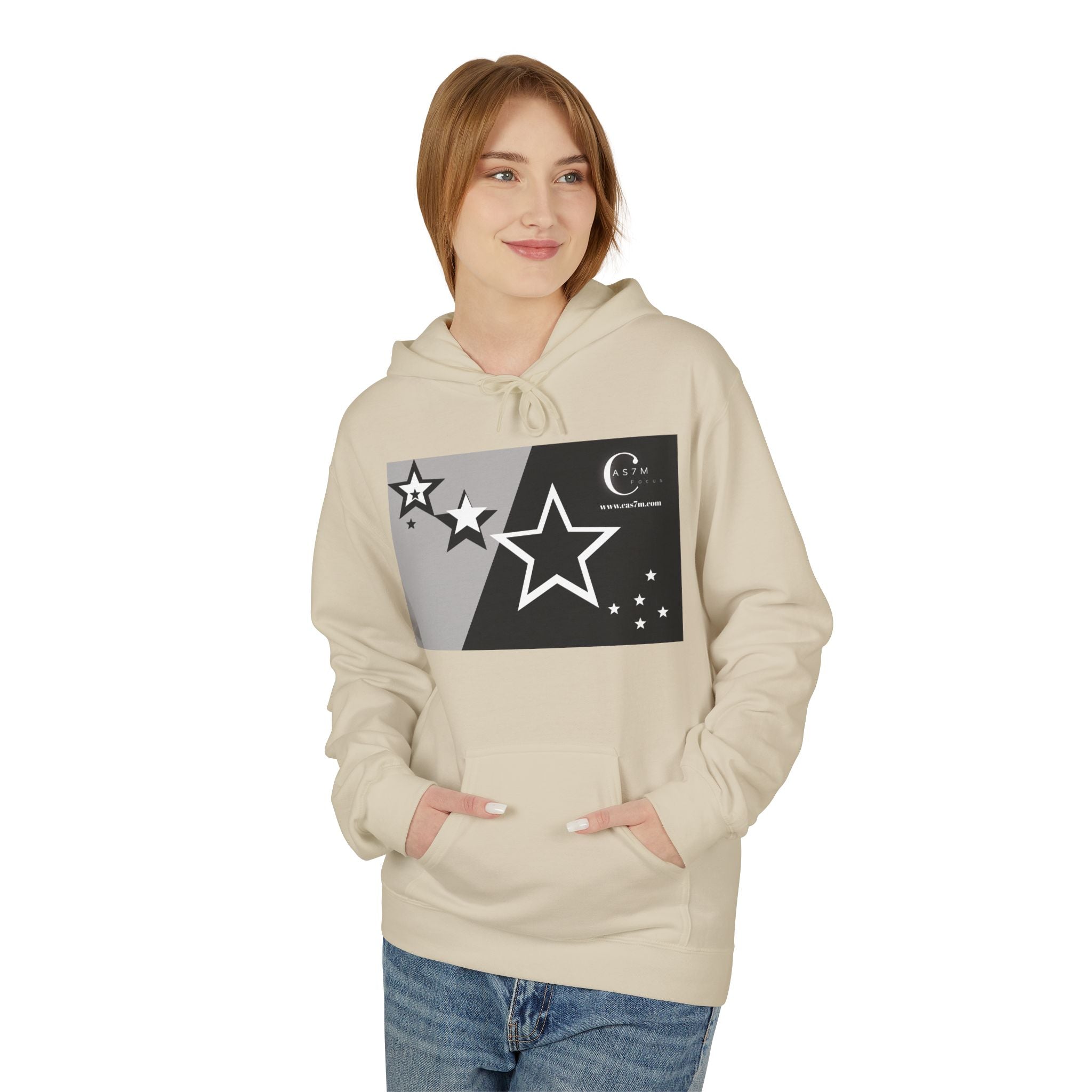 Unisex Midweight Softstyle Fleece Hoodie - cas7m