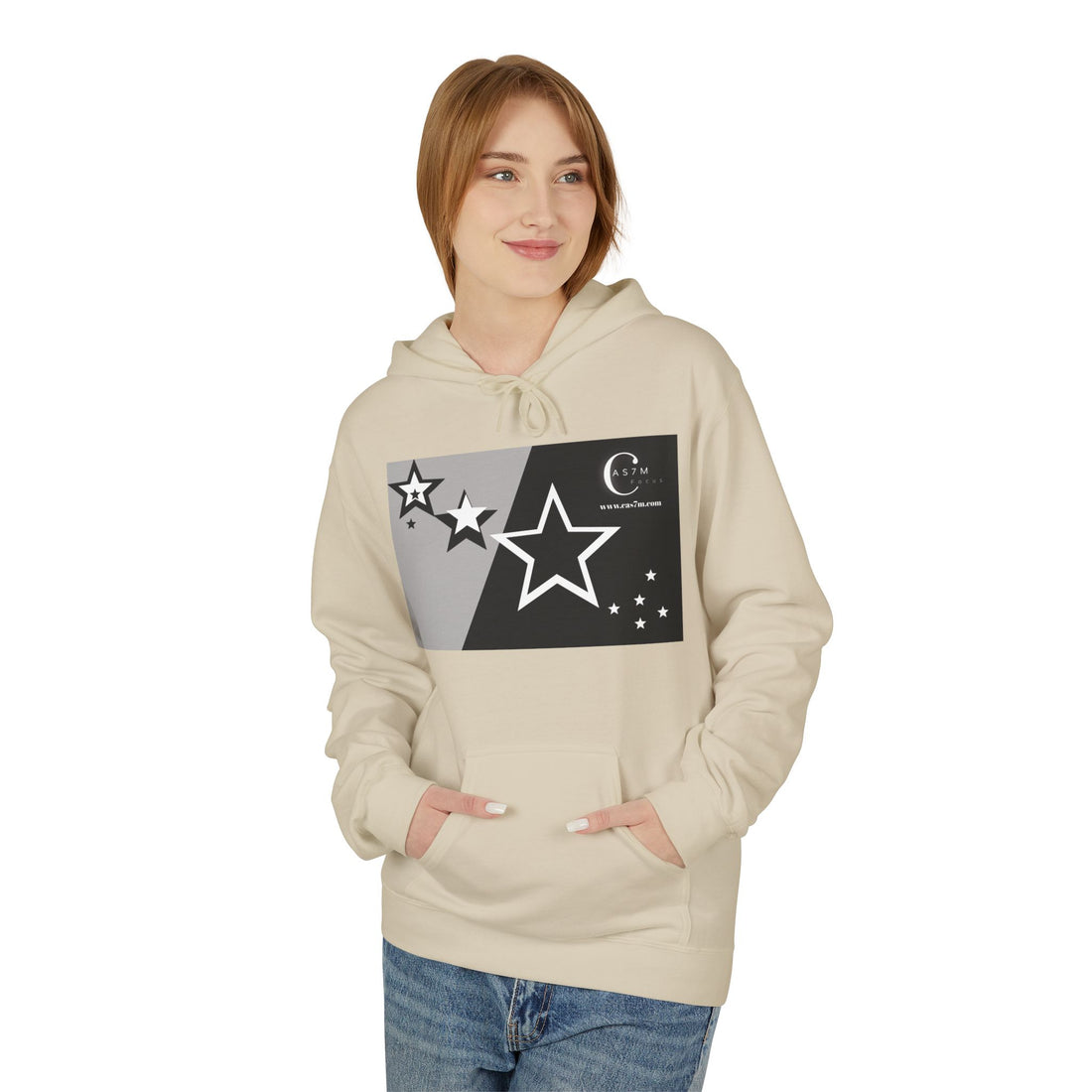 Unisex Midweight Softstyle Fleece Hoodie - cas7m