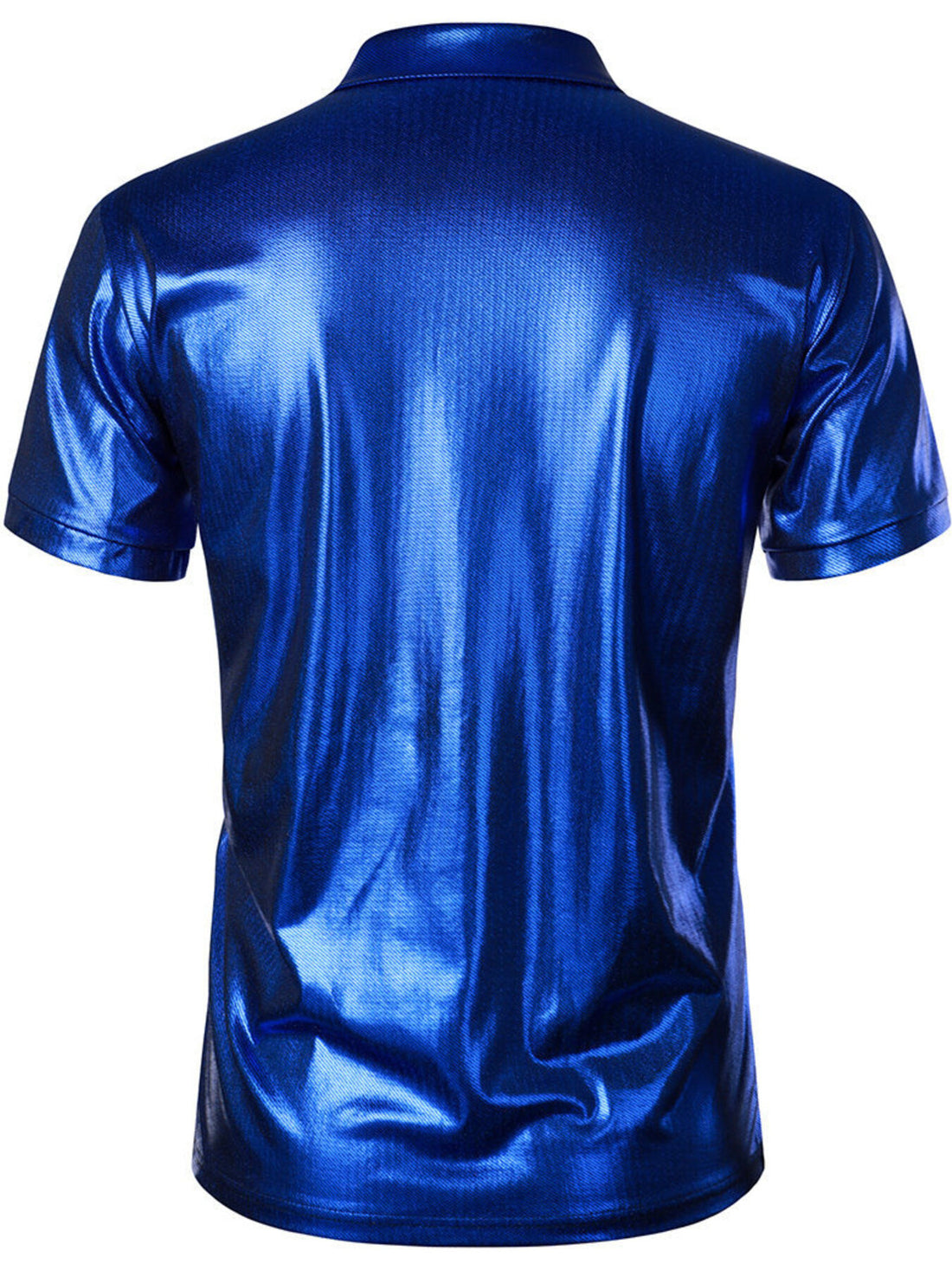 Men's Collared Neck Short Sleeve Polo - cas7m