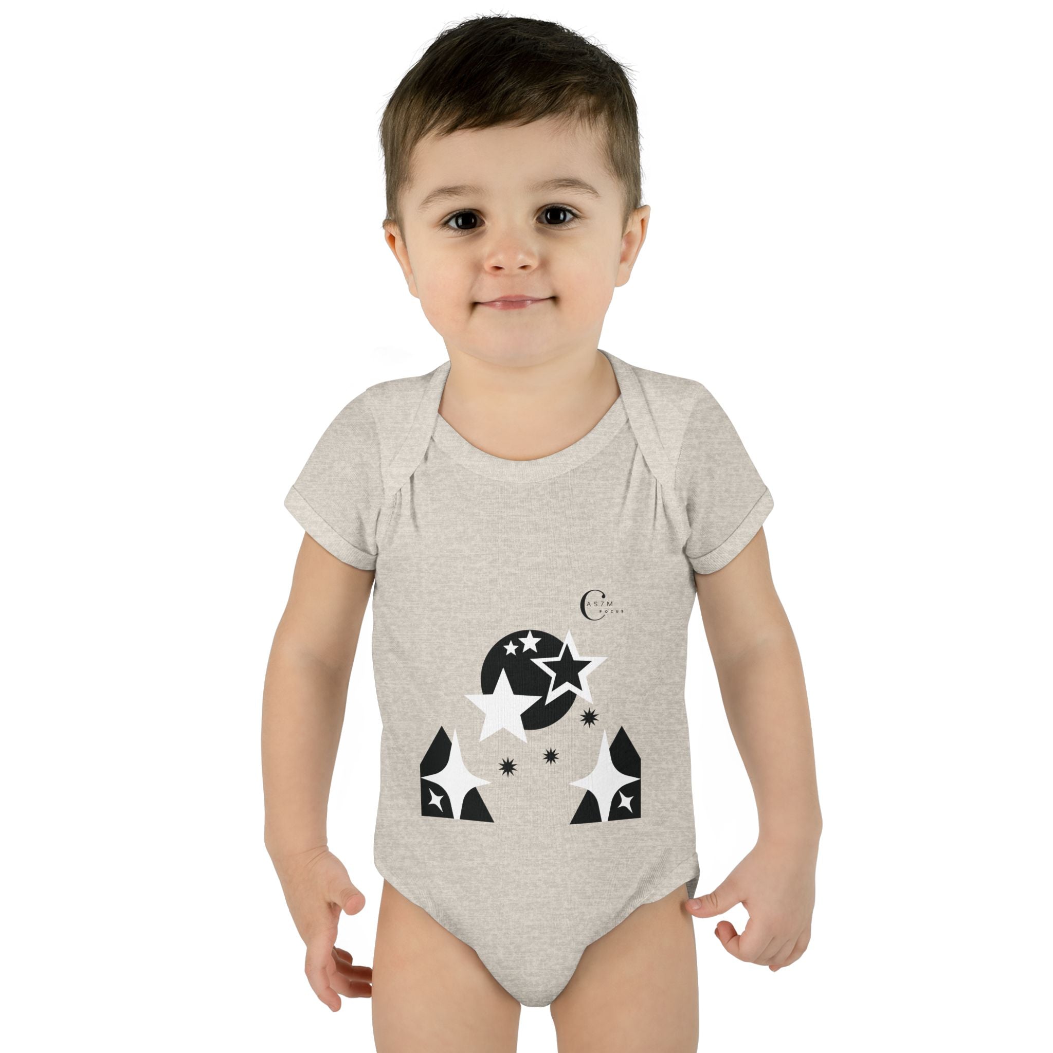 Infant Baby Rib Bodysuit - cas7m