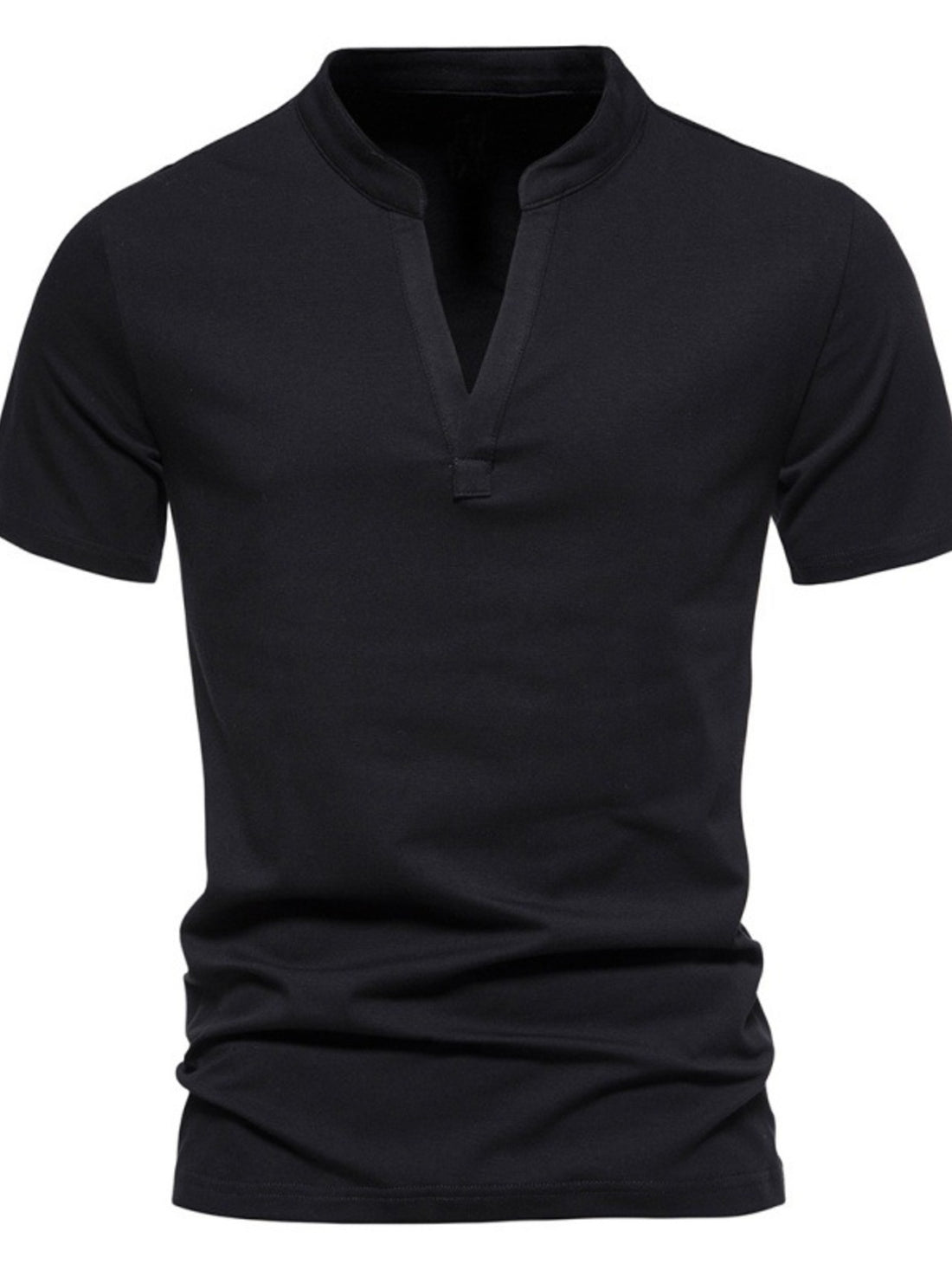 Men's Plus Size Casual Short Sleeve Slim Fit T-Shirt - cas7m