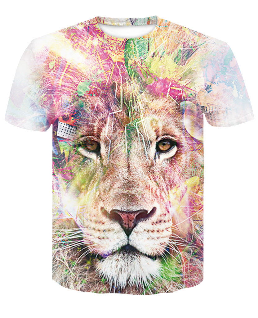 Men's 3D printed T-shirt - cas7m
