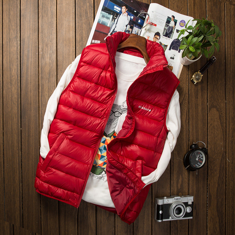 Men's plush vest cotton clothes vest - cas7m