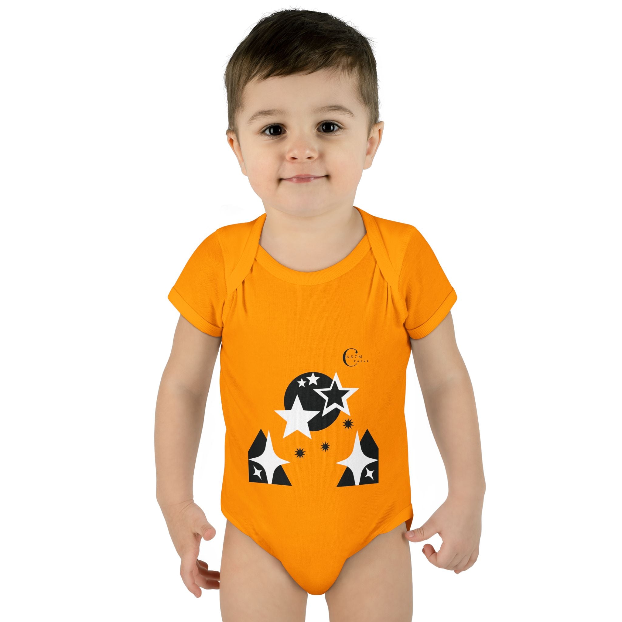 Infant Baby Rib Bodysuit - cas7m