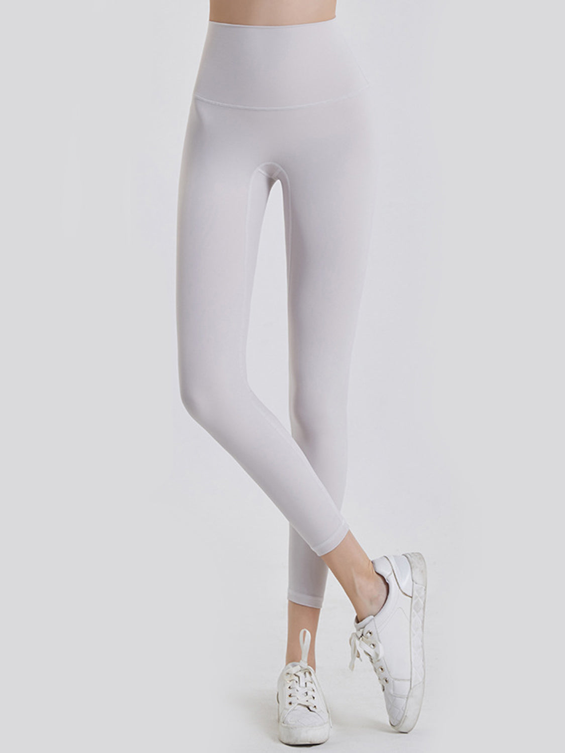 Ultra-Stretch Opaque Leggings - Comfy Nylon-Spandex Blend - cas7m