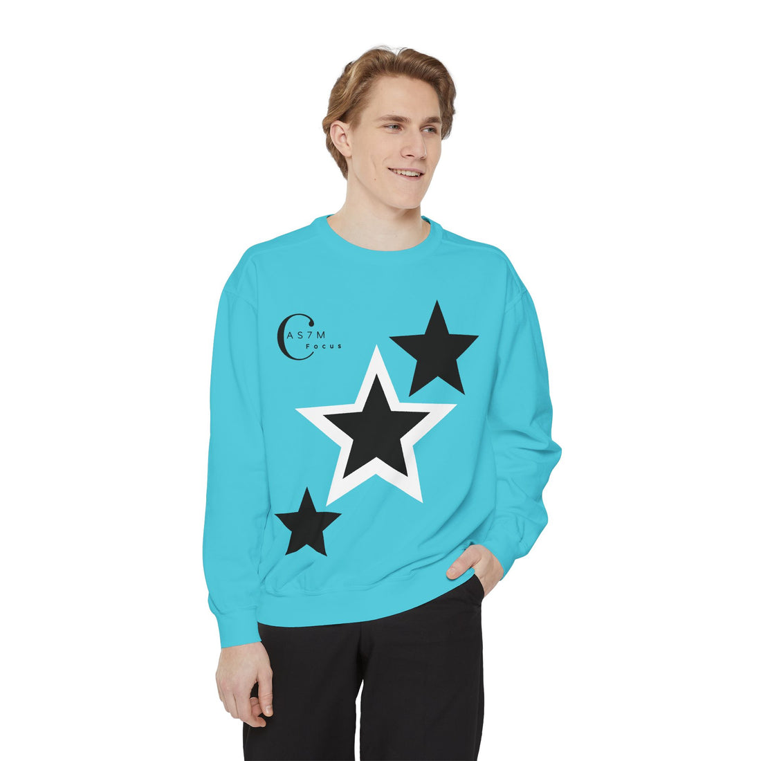 Unisex Garment-Dyed Sweatshirt - cas7m