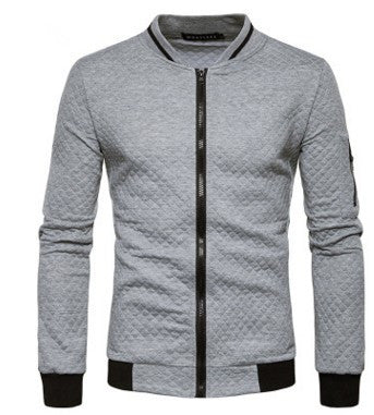 Stand Neck Men Jacket - cas7m