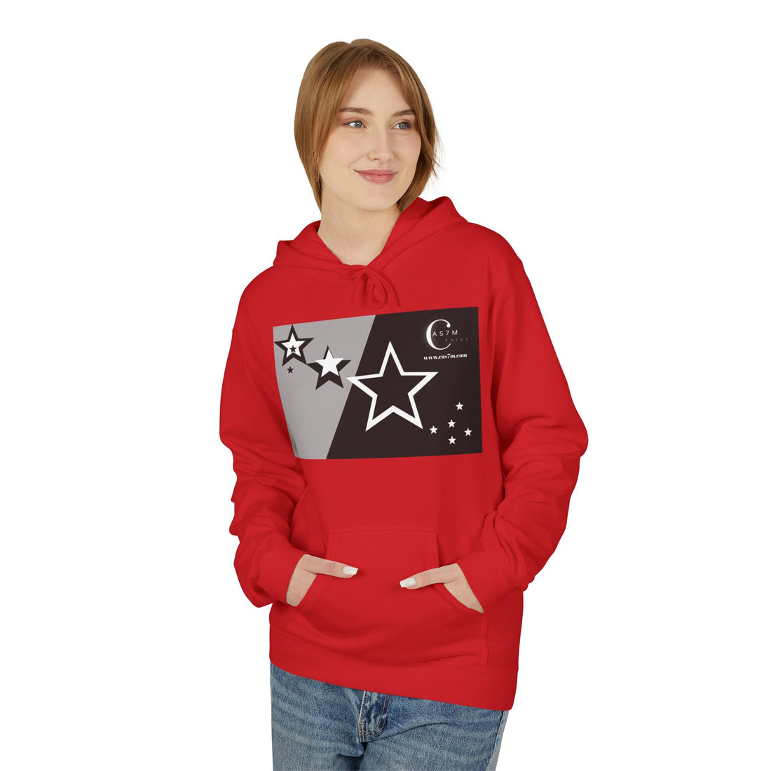 Unisex Midweight Softstyle Fleece Hoodie - cas7m