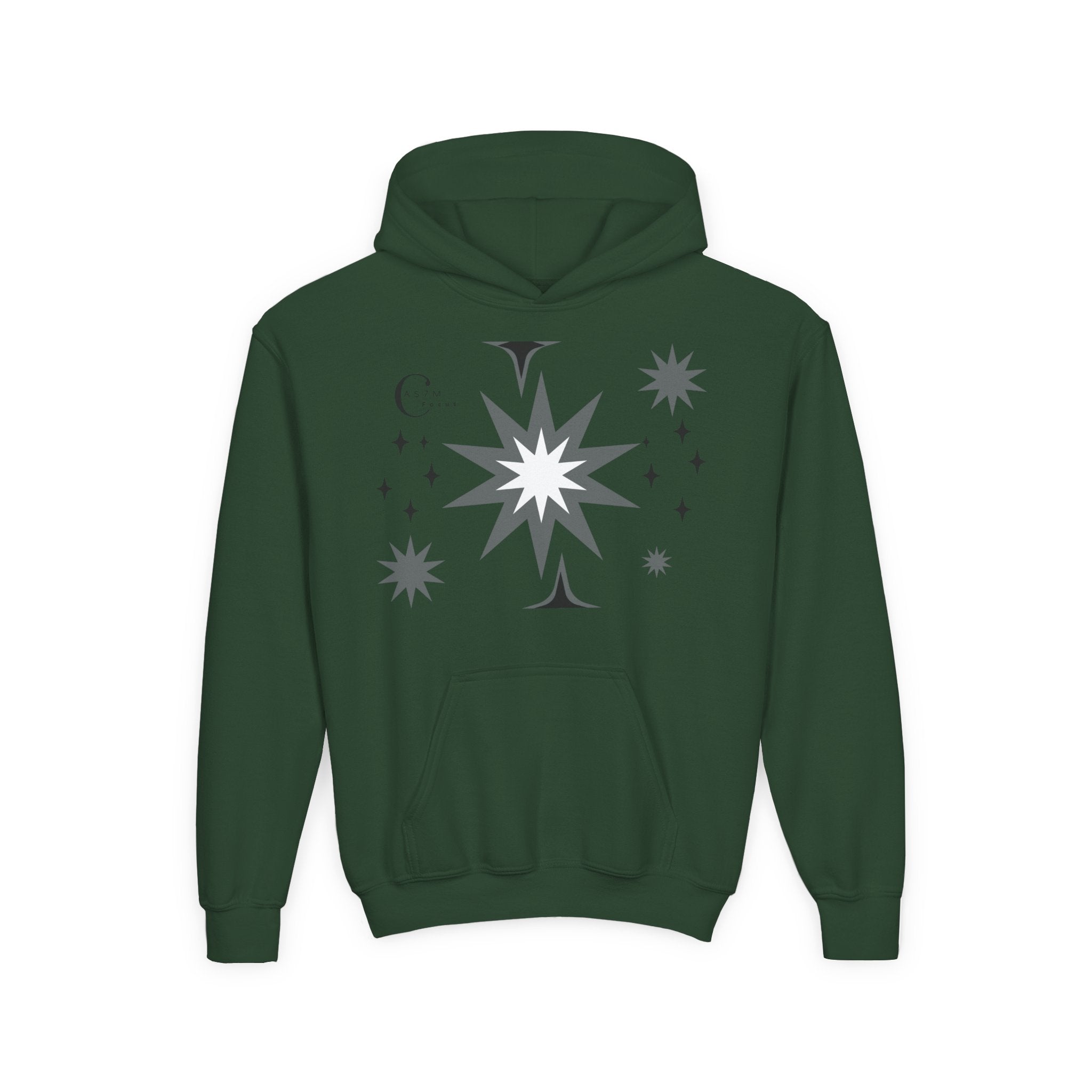 Youth Heavy Blend Hooded Sweatshirt - cas7m